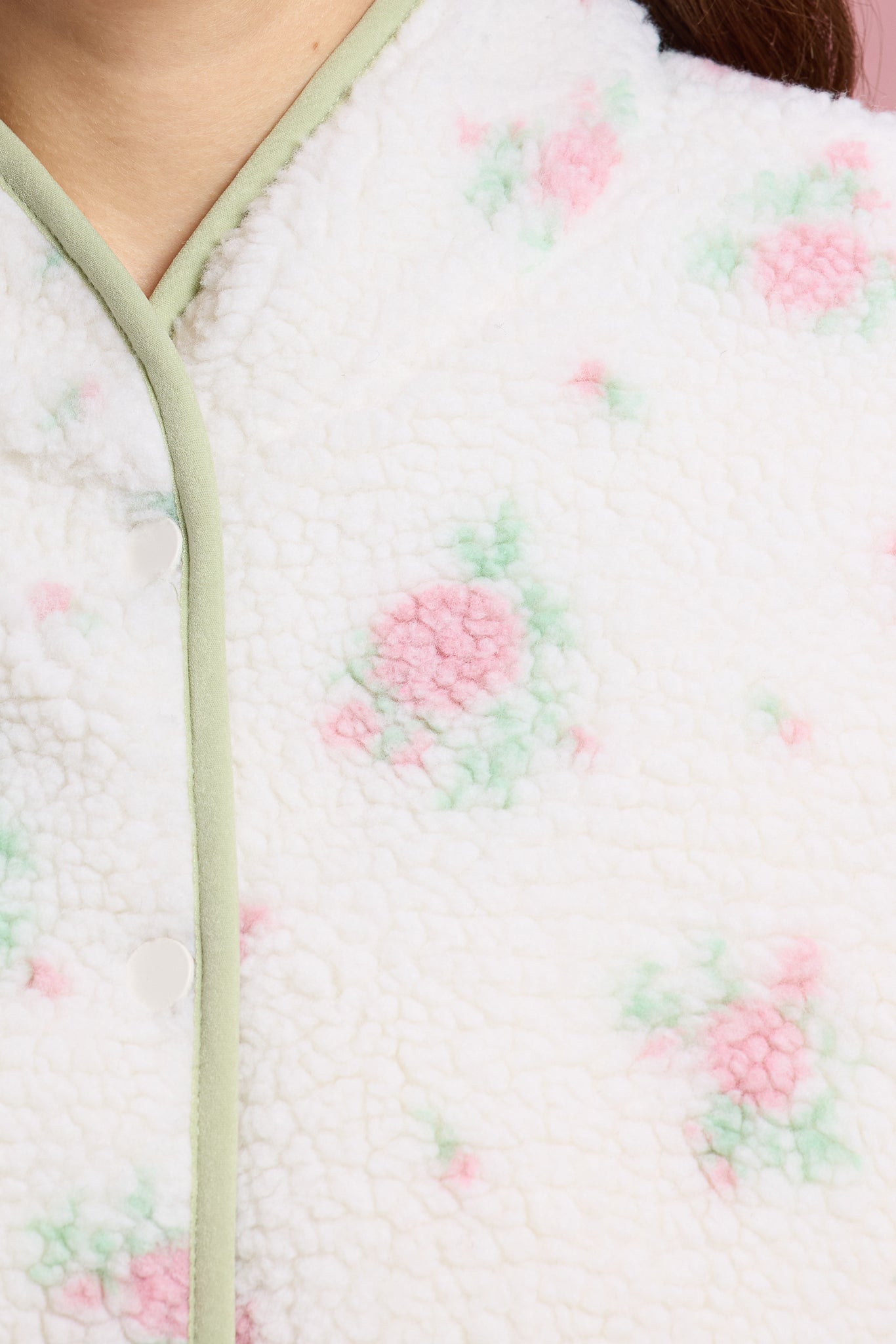 RP2974 - Blossom Fleece Cozy Sherpa Jacket (2S-2M-2L)