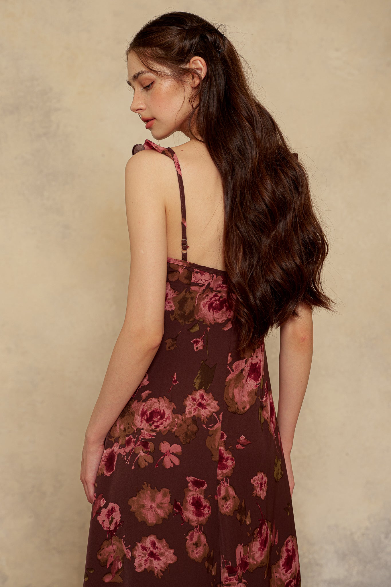 RP2946 - Rosy Mocha Slip Dress (2S-2M-2L)