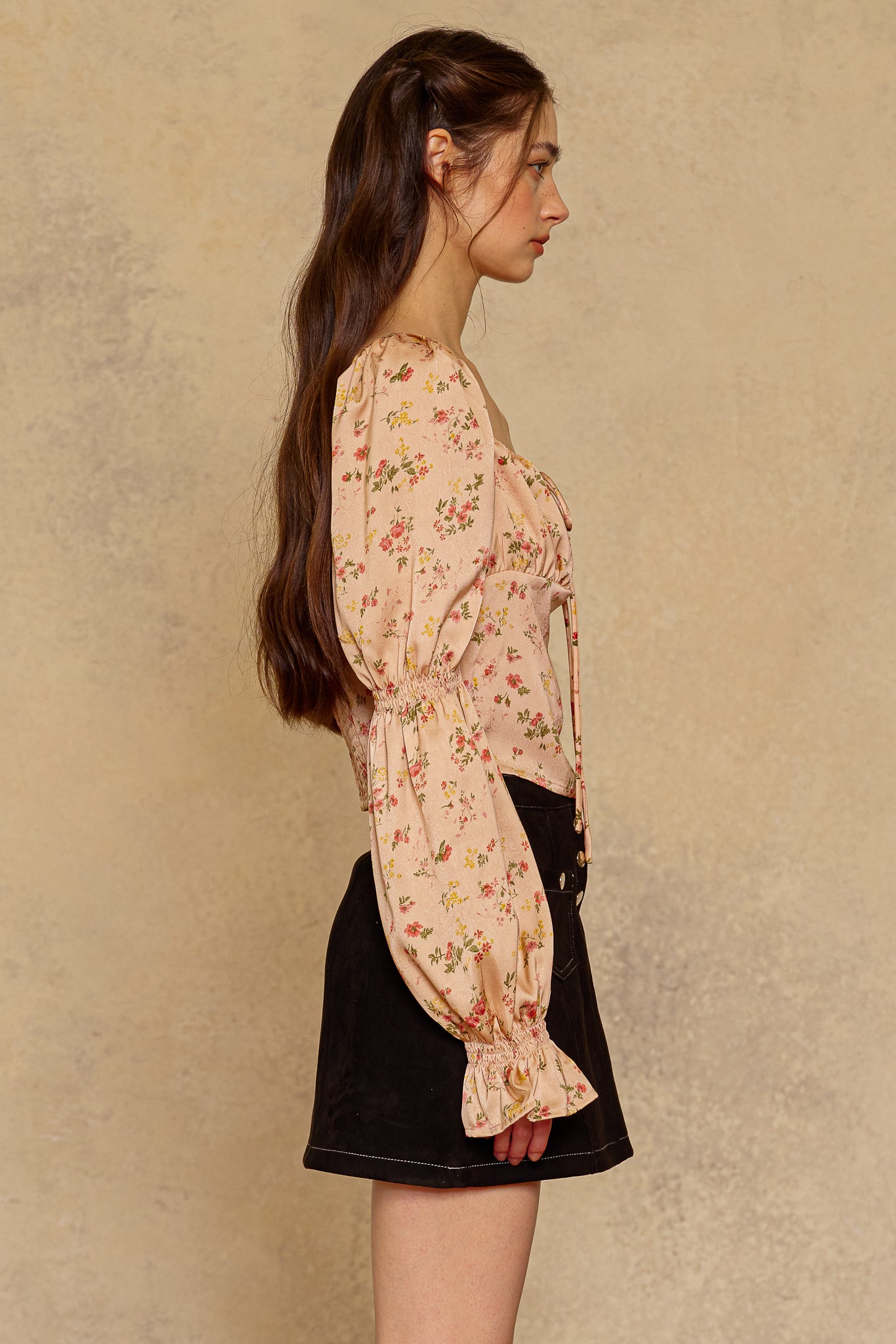 RP2302 - Peach Blossom Top (2S-2M-2L)
