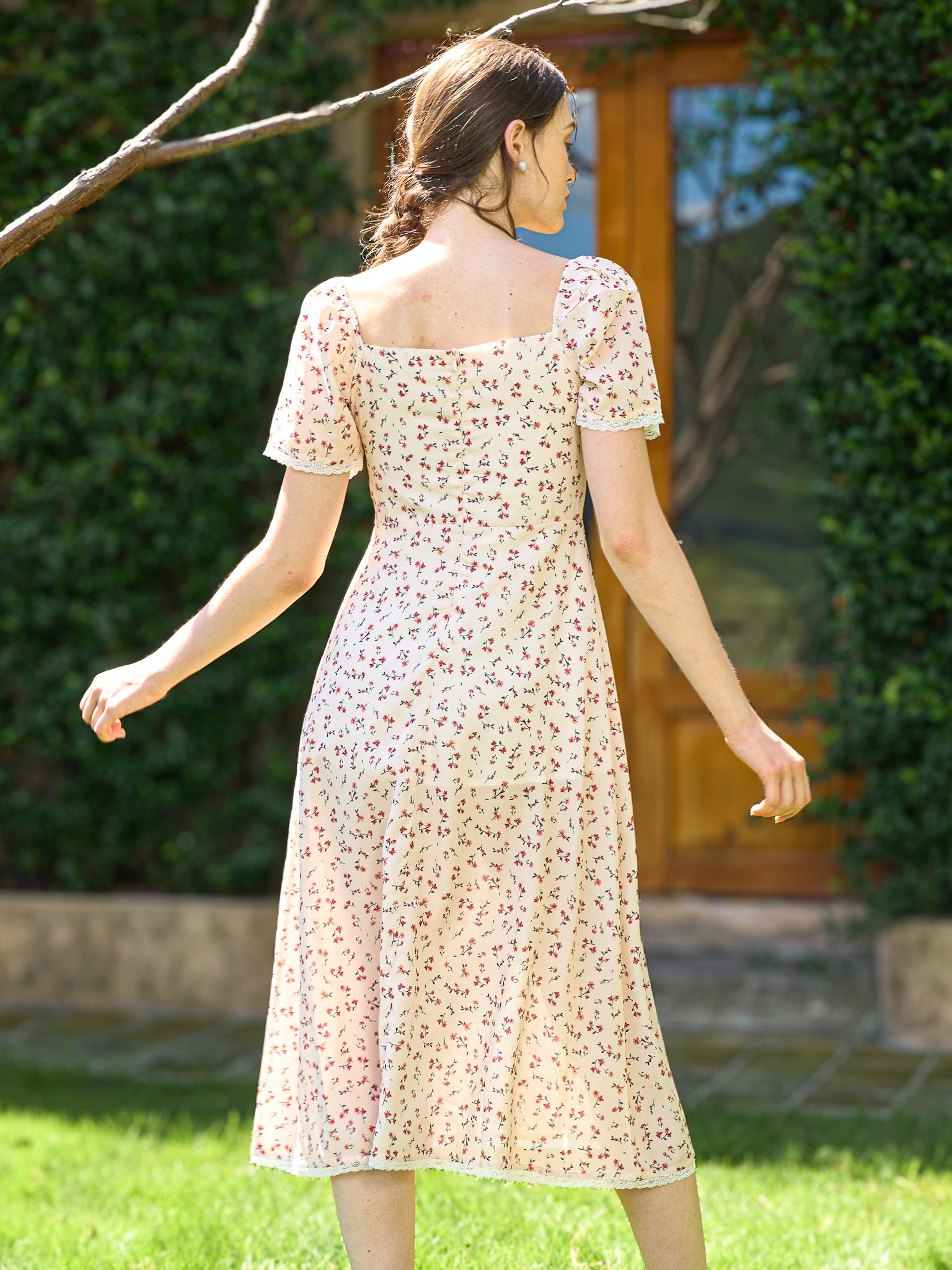RP2466 - Poetic Petals Midi Dress (2S-2M-2L)