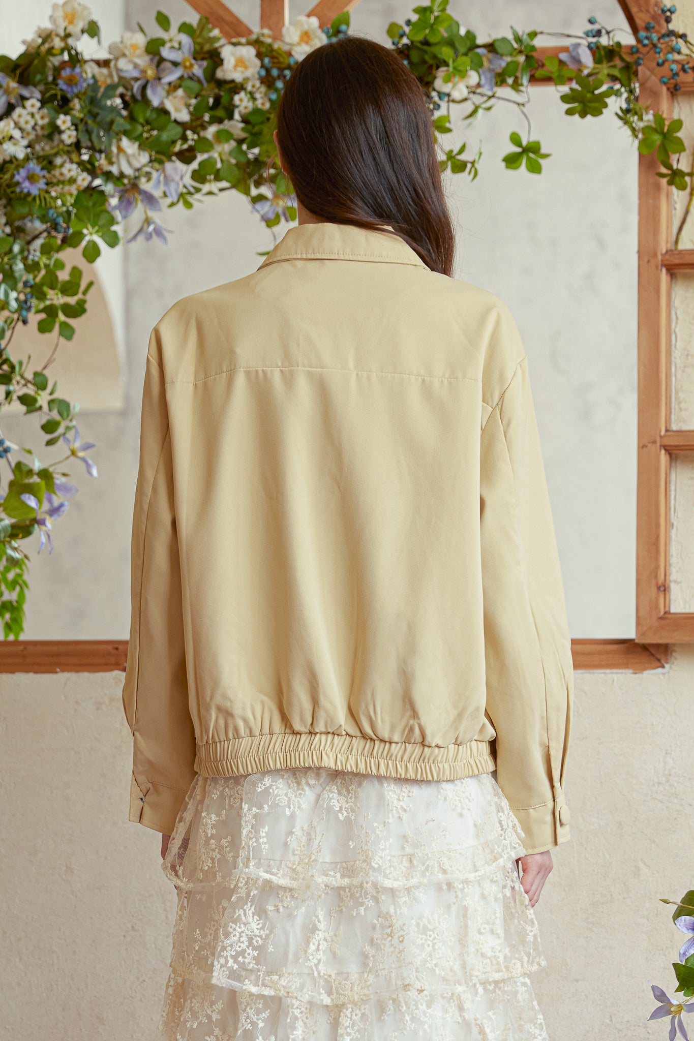 RP2907 - Latte Lace Snap Jacket (2S-2M-2L)