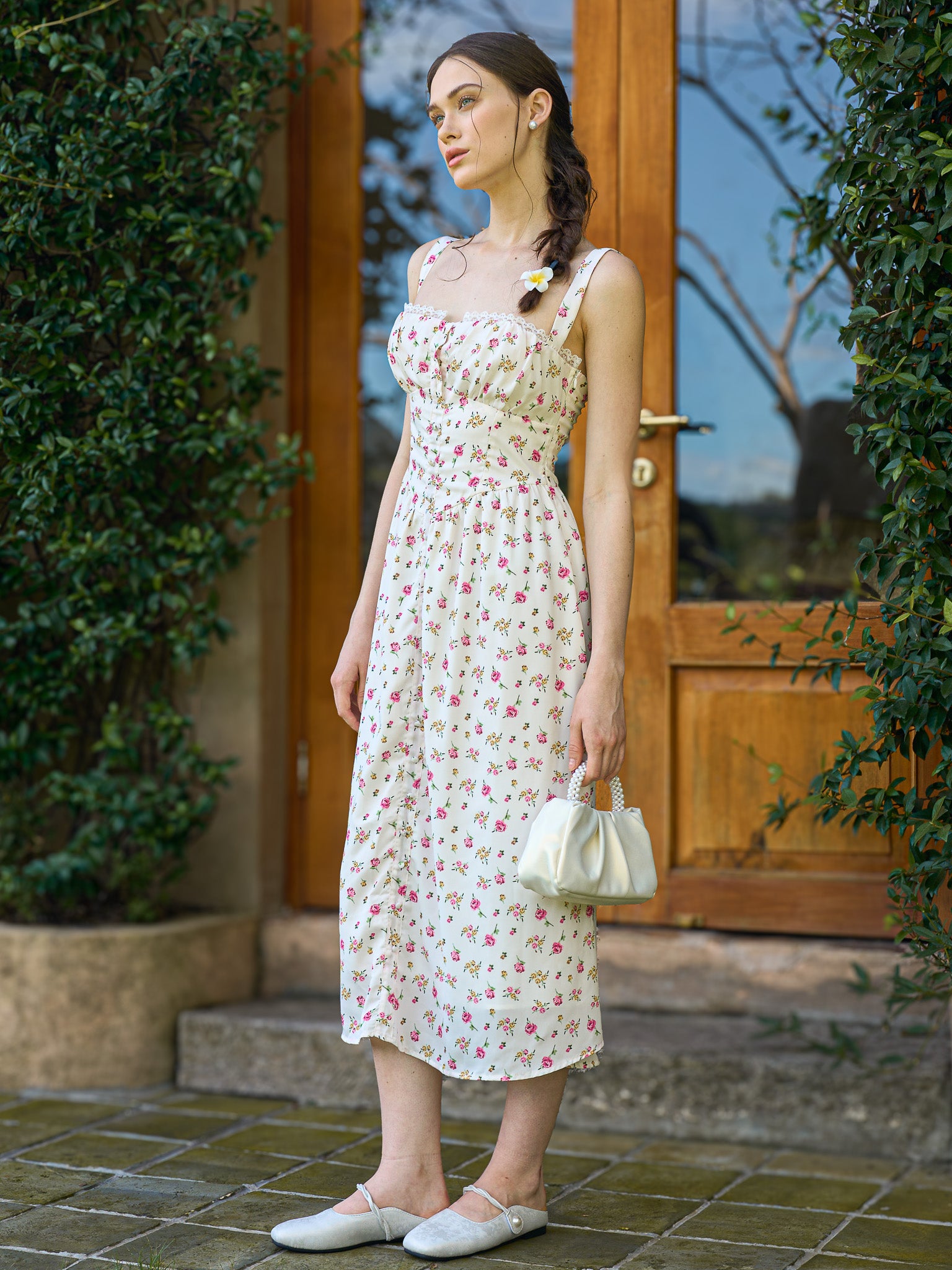 RP2284 - Cottage Charm Floral Midi Sundress (2S-2M-2L)