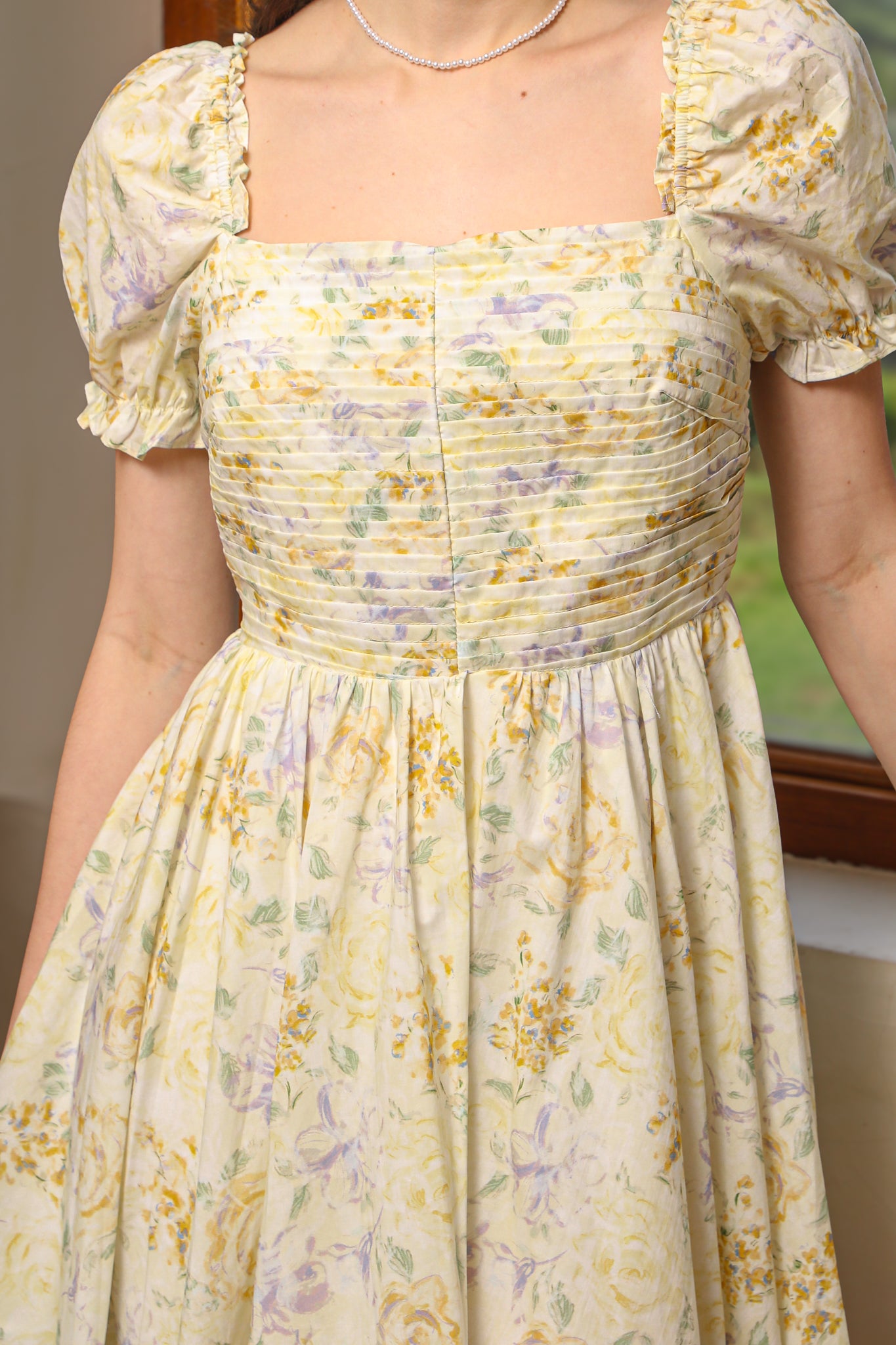RP2532 - Buttercup Puff Sleeve Mini Dress (2S-2M-2L)
