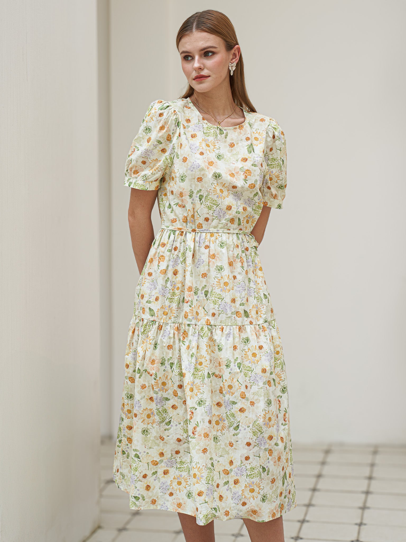 RP2407 - Daisy Delight Day Dress (2S-2M-2L)