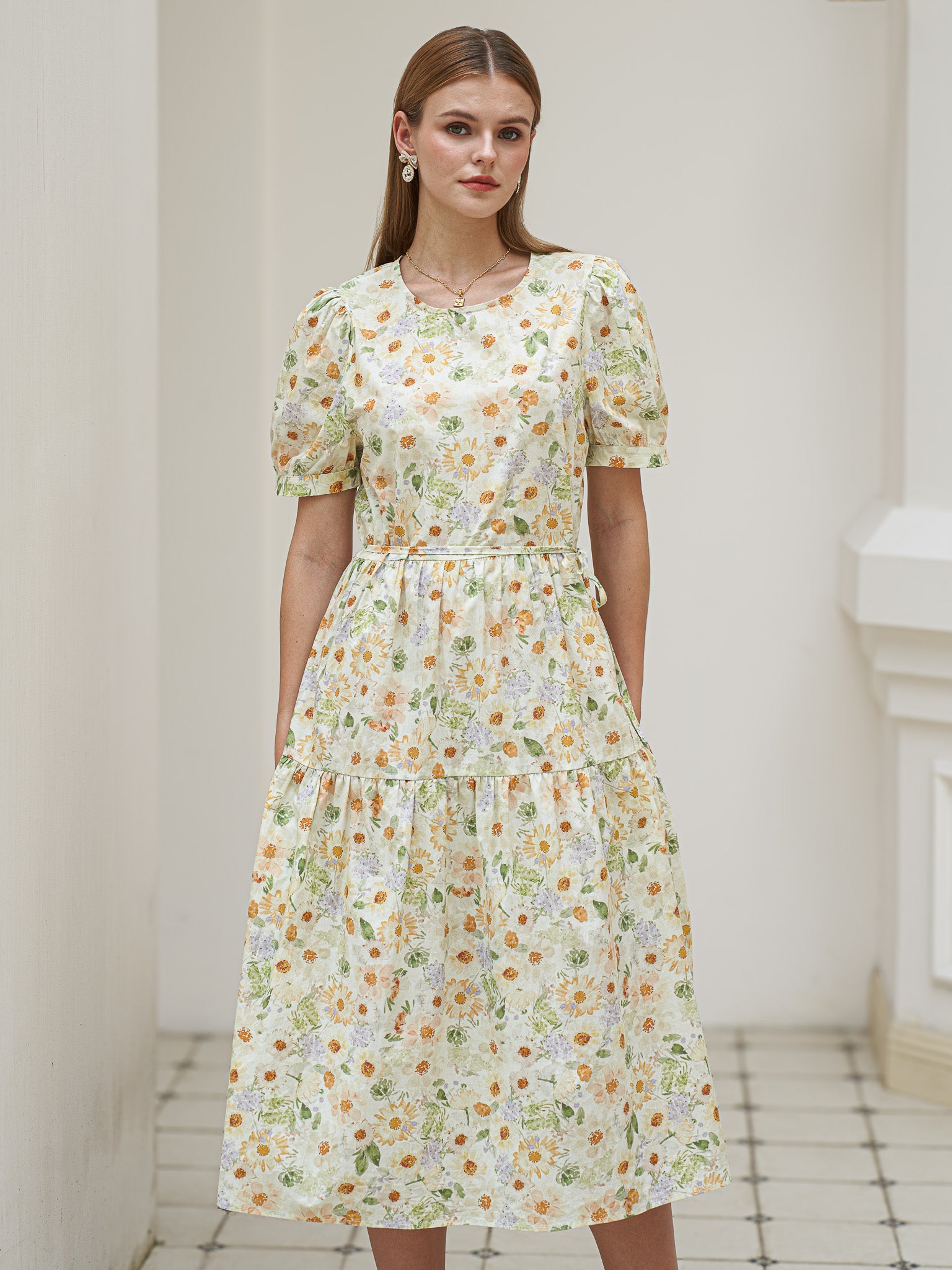 RP2407 - Daisy Delight Day Dress (2S-2M-2L)