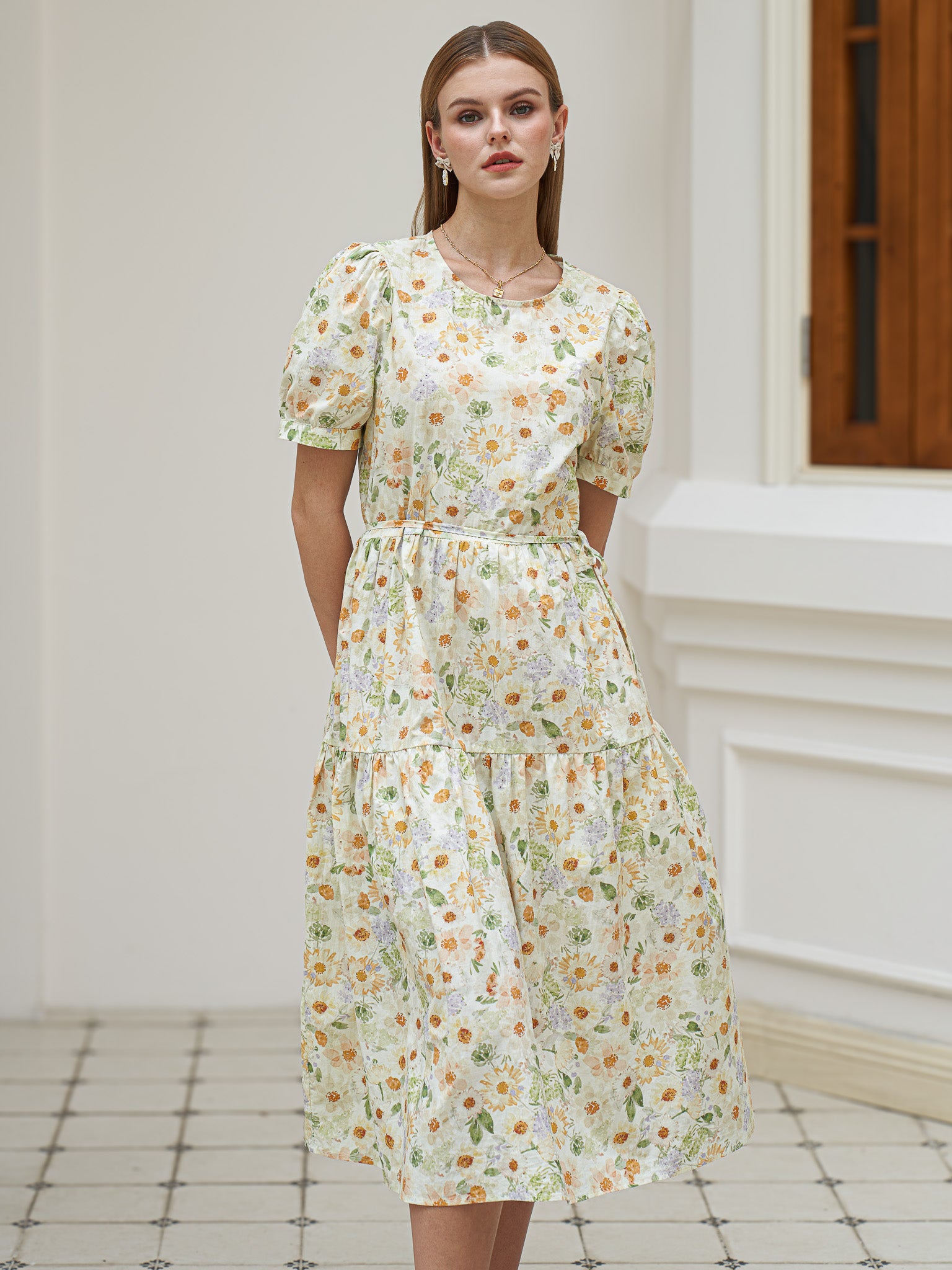 RP2407 - Daisy Delight Day Dress (2S-2M-2L)