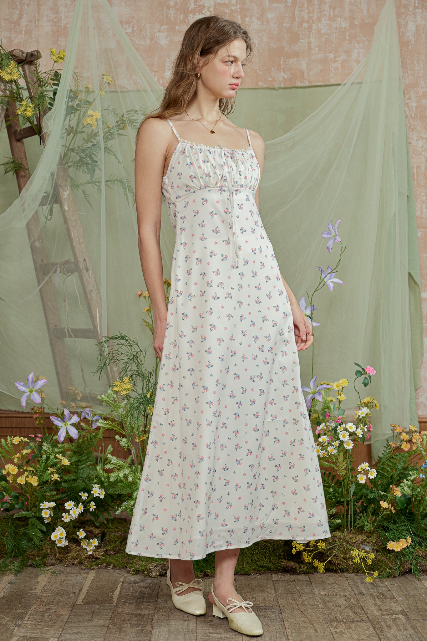 RP2827 - Sunday Picnic Floral Maxi Dress (2S-2M-2L)