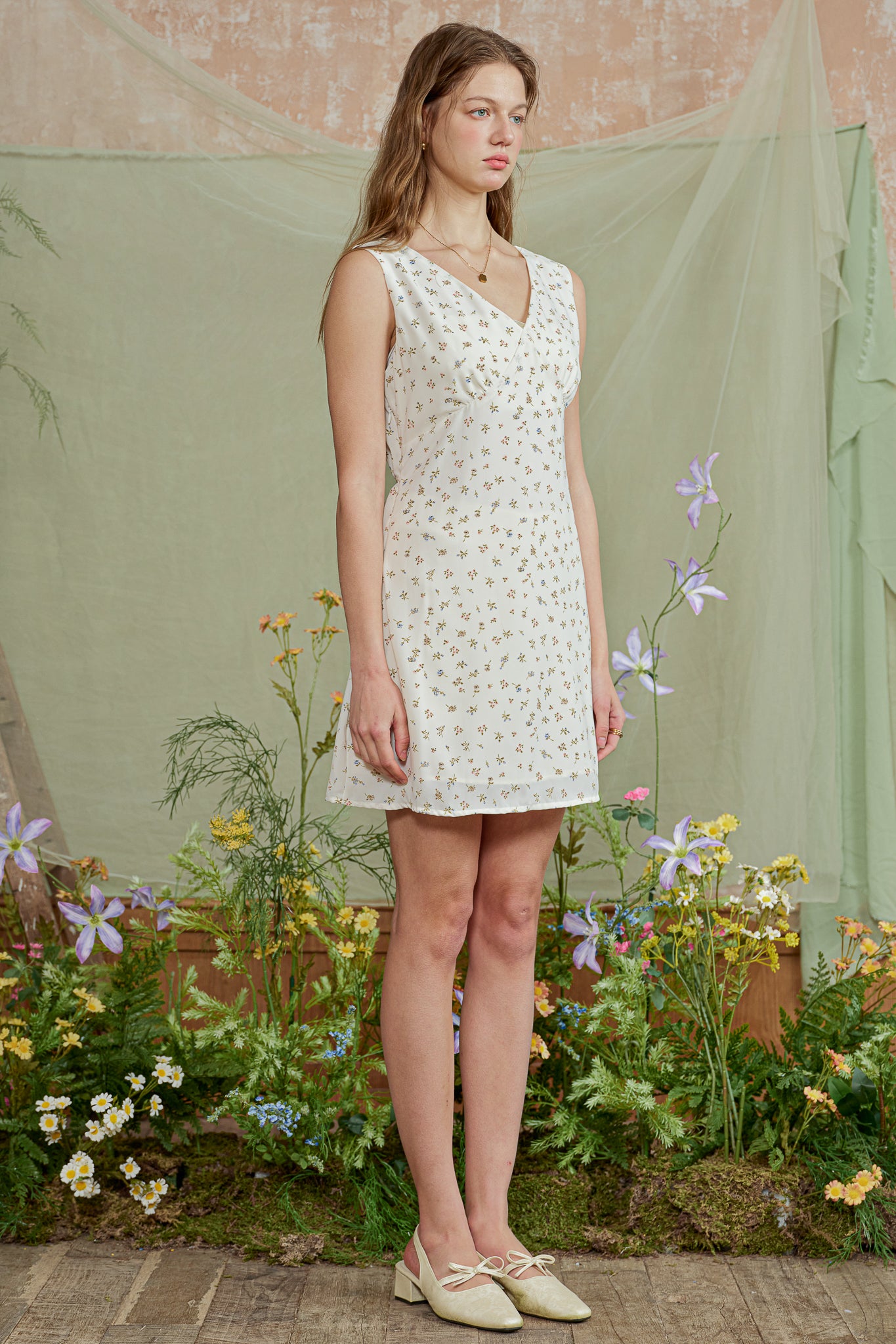 RP2779 - Sweet Garden A-Line Dress (2S-2M-2L)