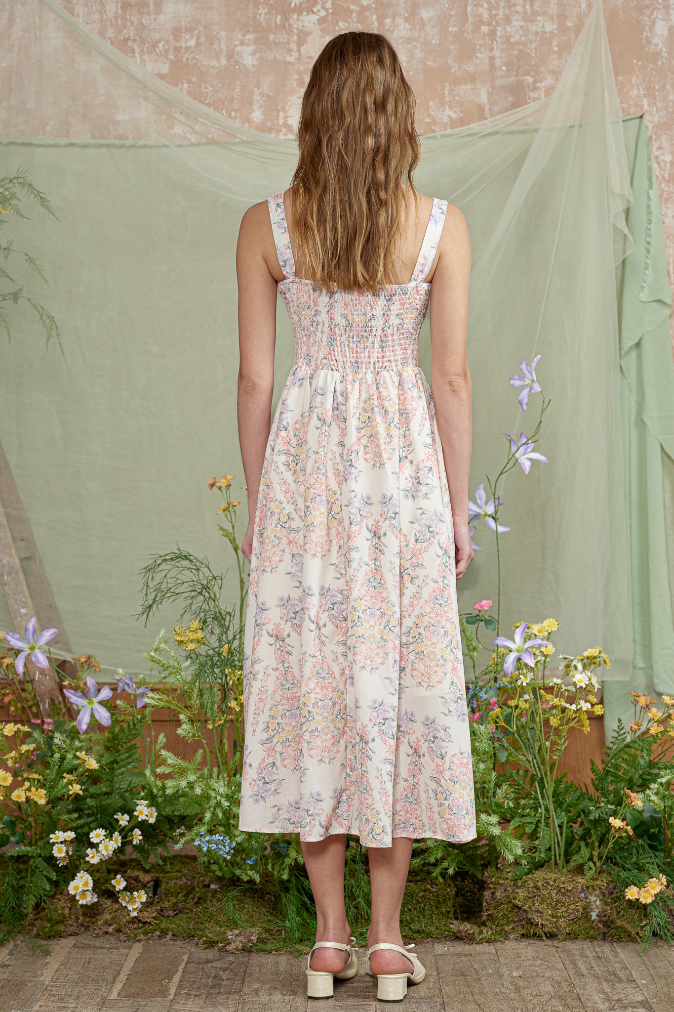 RP2823 - Painter’s Garden Midi Dress (2S-2M-2L)