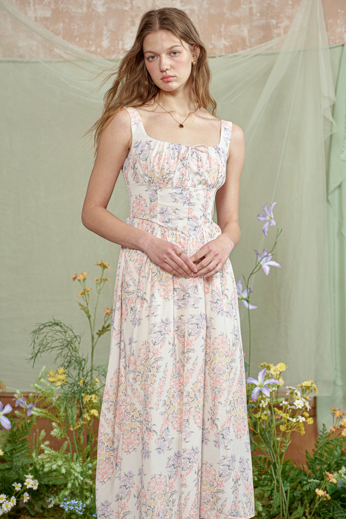 RP2823 - Painter’s Garden Midi Dress (2S-2M-2L)