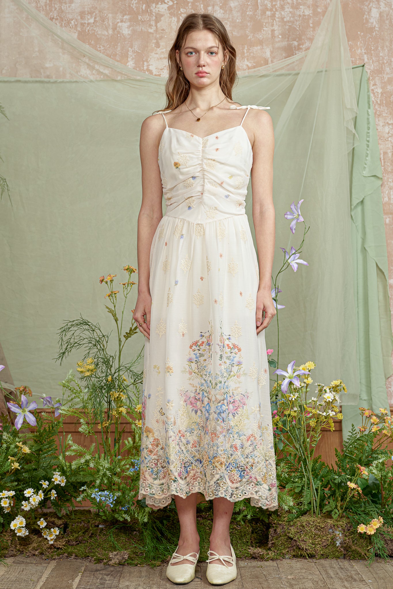 RP2812 - Secret Garden Embroidered Dress (2S-2M-2L)