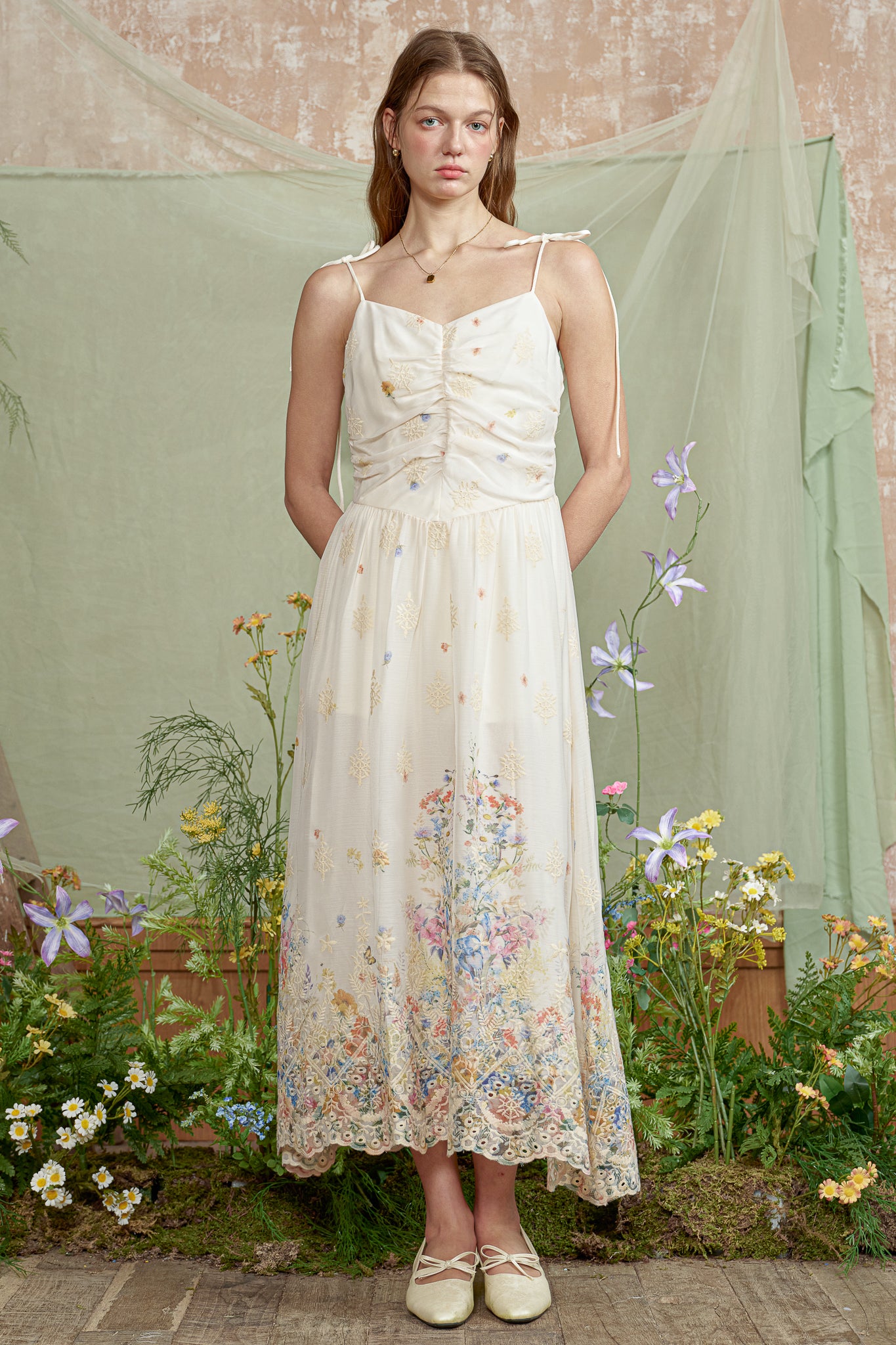 RP2812 - Secret Garden Embroidered Dress (2S-2M-2L)