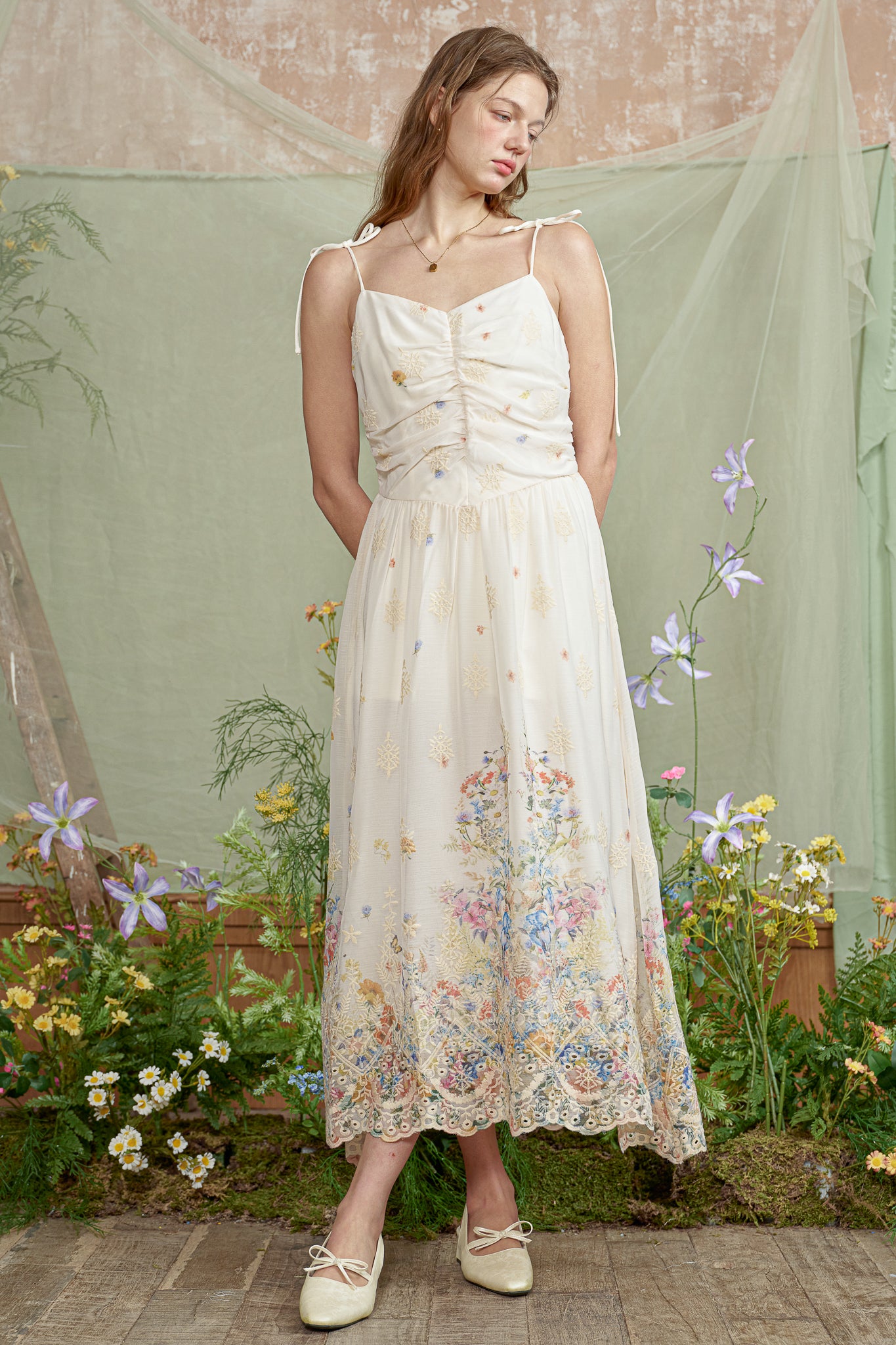 RP2812 - Secret Garden Embroidered Dress (2S-2M-2L)