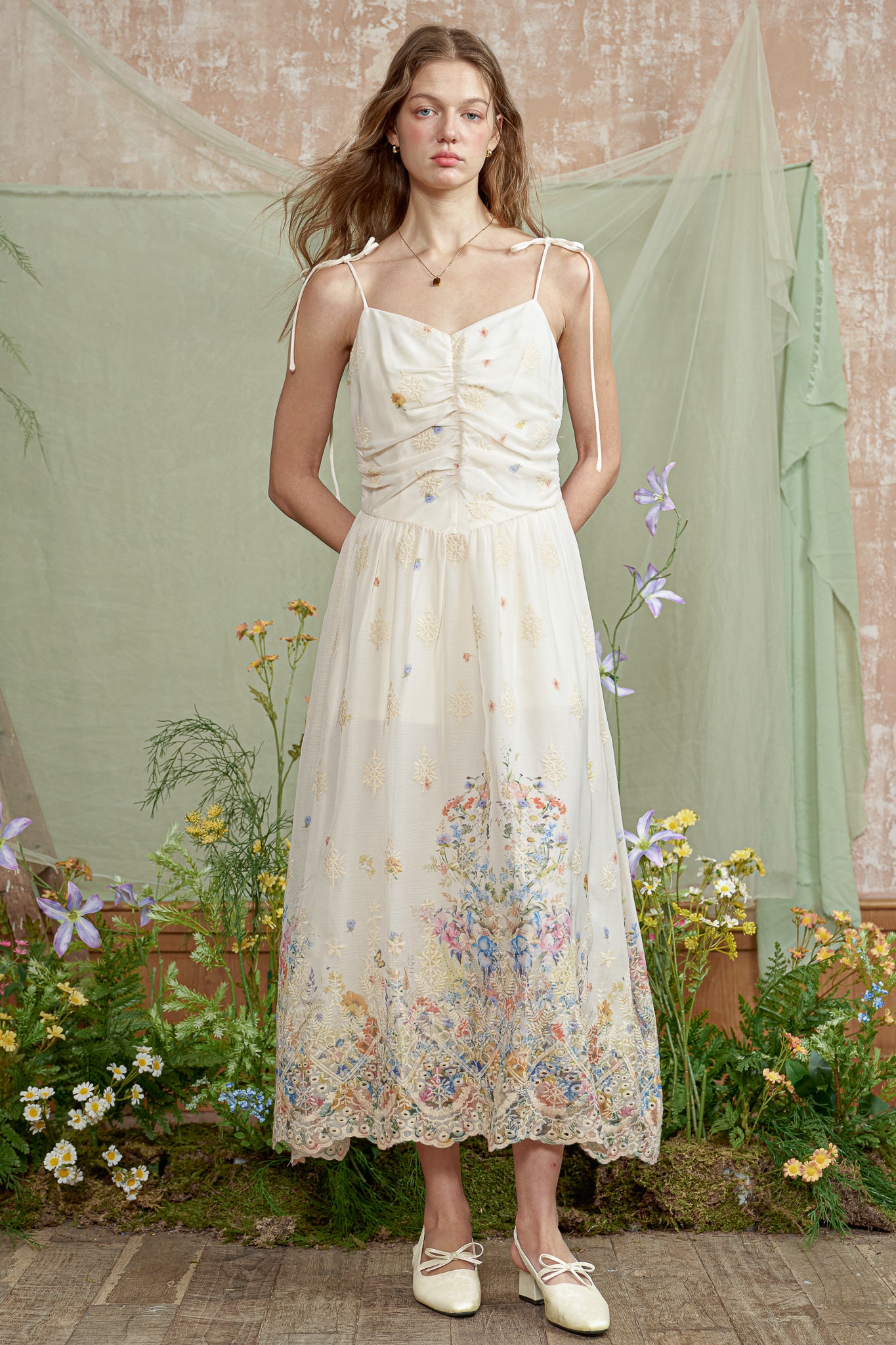 RP2812 - Secret Garden Embroidered Dress (2S-2M-2L)