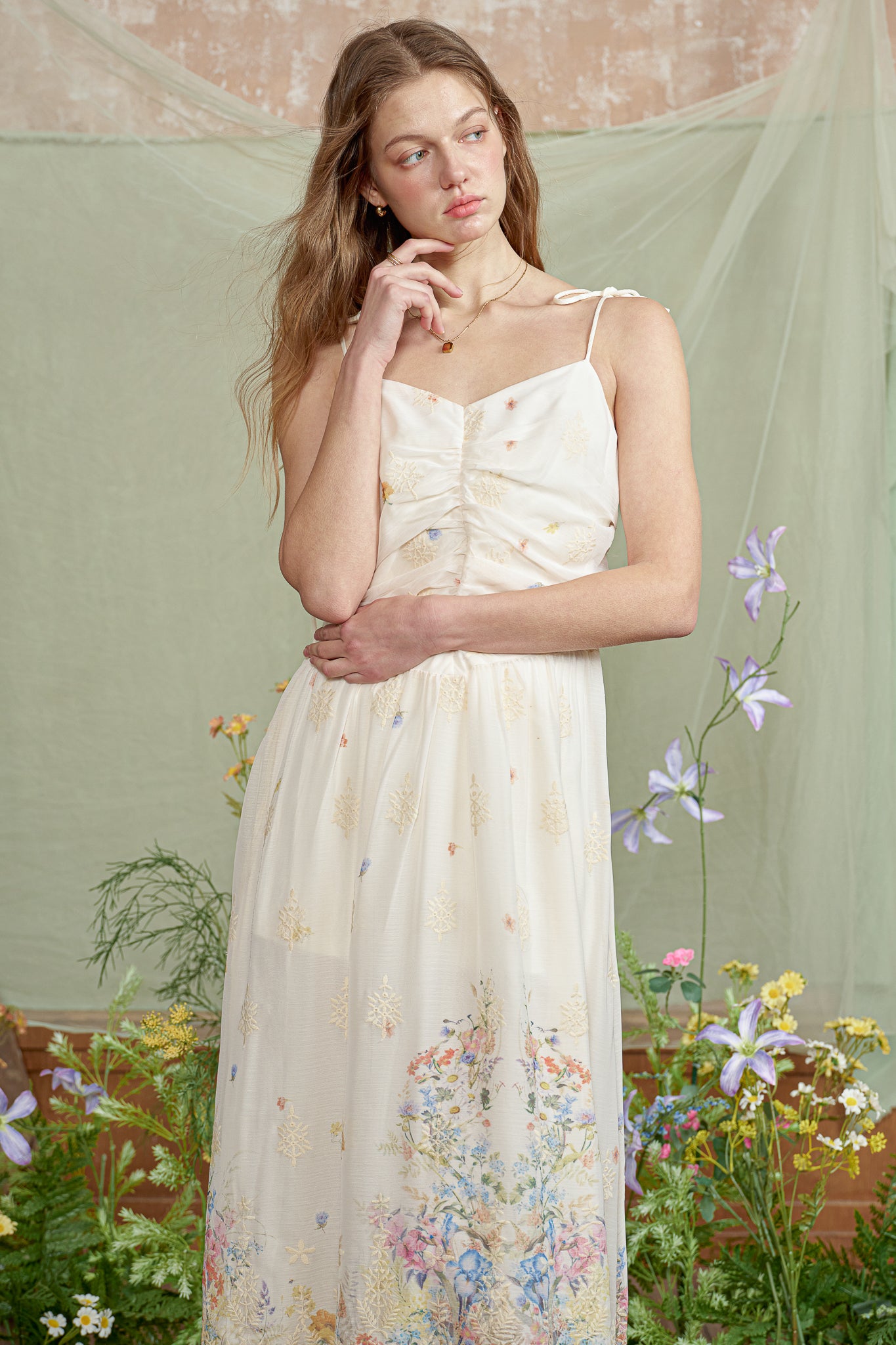 RP2812 - Secret Garden Embroidered Dress (2S-2M-2L)
