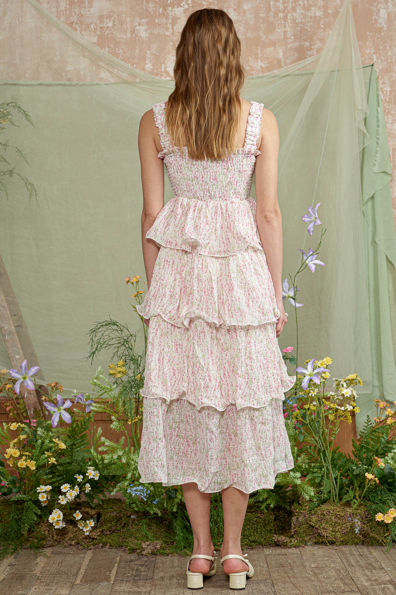 RP2785 - Garden Whirl Tier Dress (2S-2M-2L)