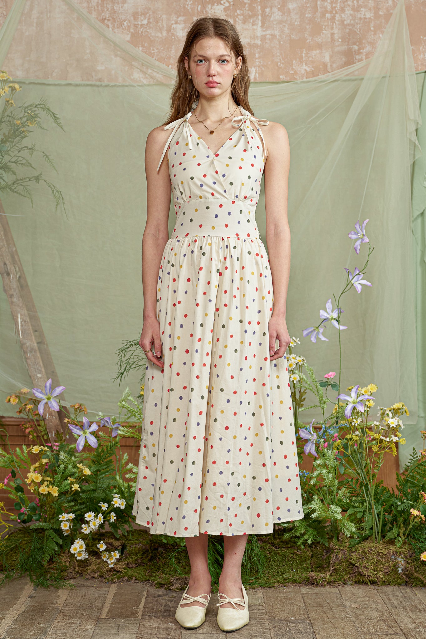 RP2803 - Confetti Halter Midi Dress (2S-2M-2L)
