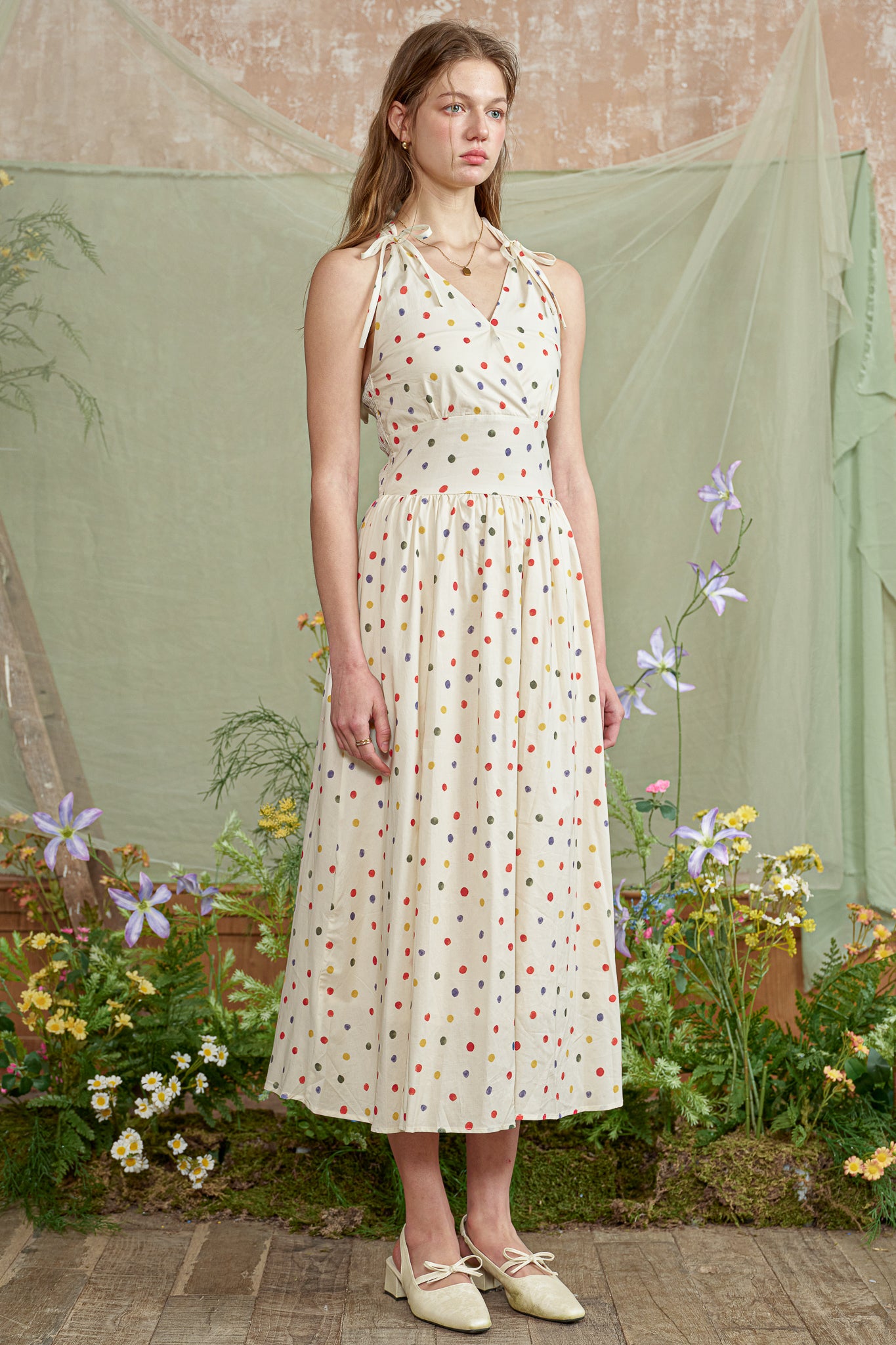 RP2803 - Confetti Halter Midi Dress (2S-2M-2L)