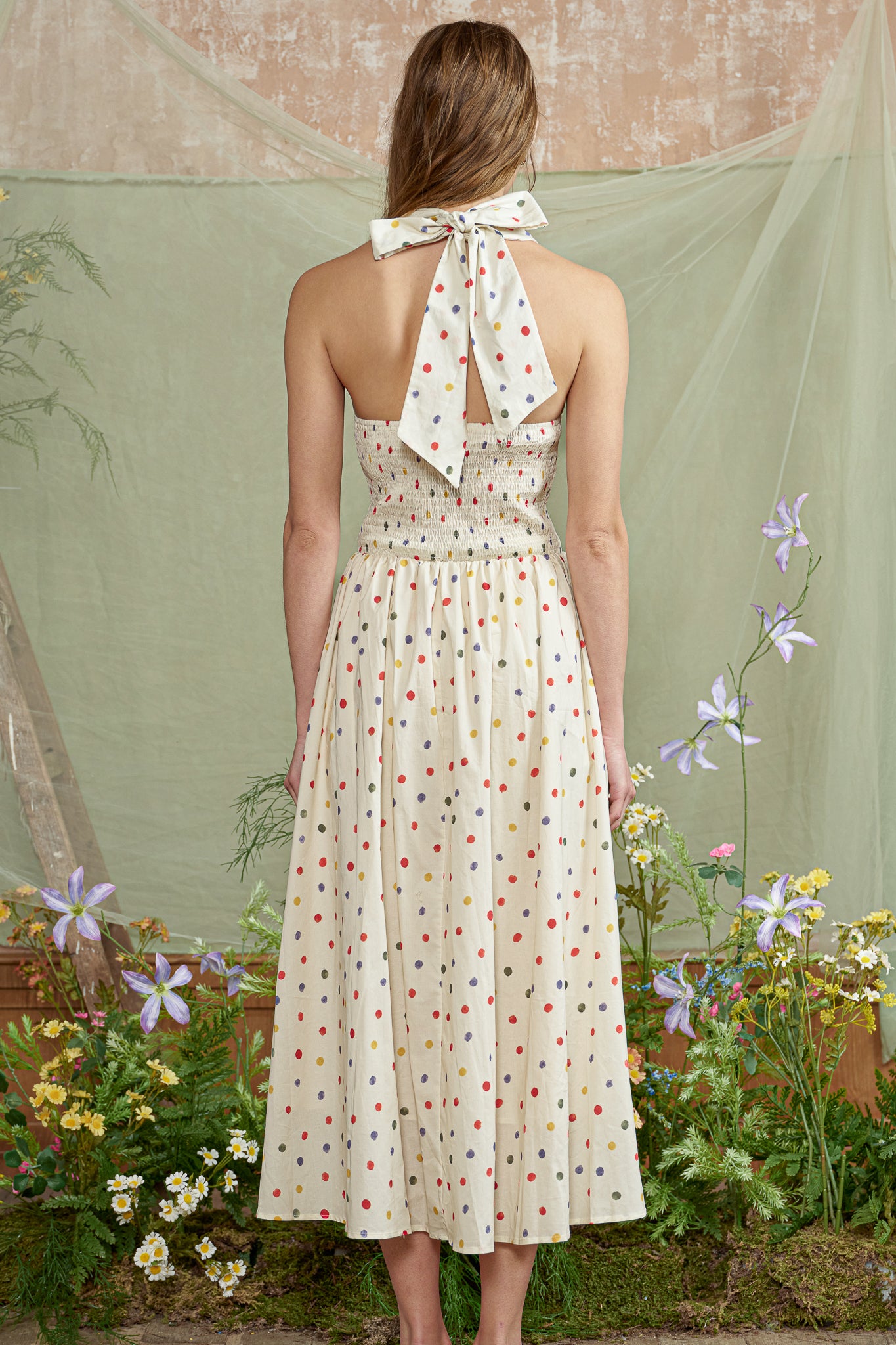 RP2803 - Confetti Halter Midi Dress (2S-2M-2L)