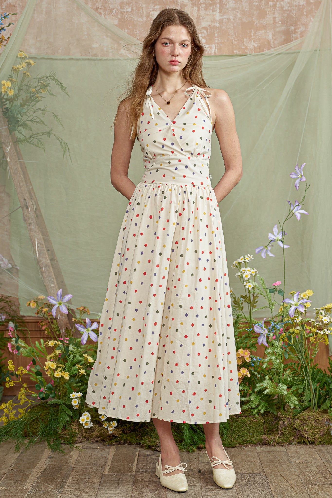 RP2803 - Confetti Halter Midi Dress (2S-2M-2L)