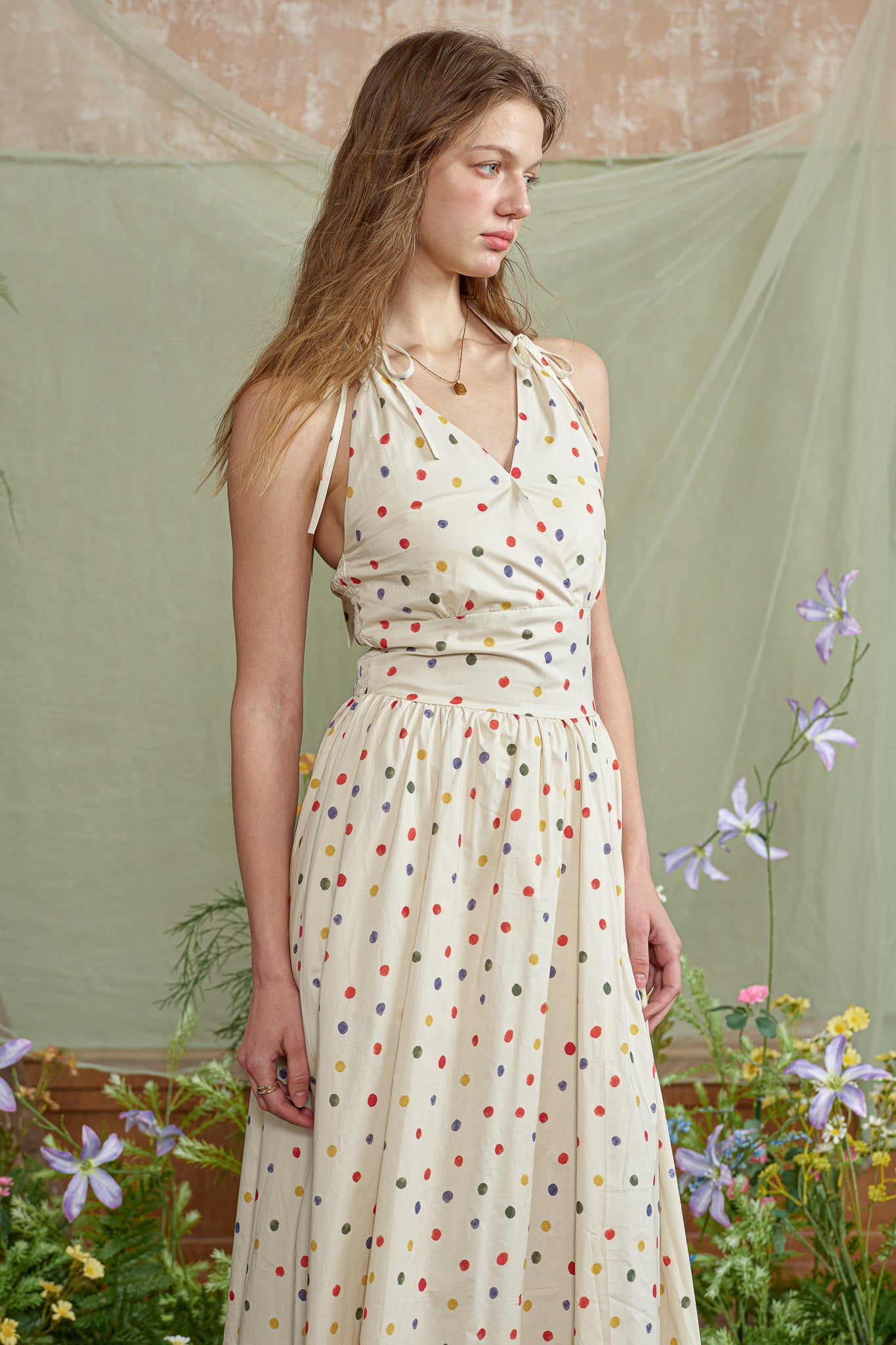 RP2803 - Confetti Halter Midi Dress (2S-2M-2L)