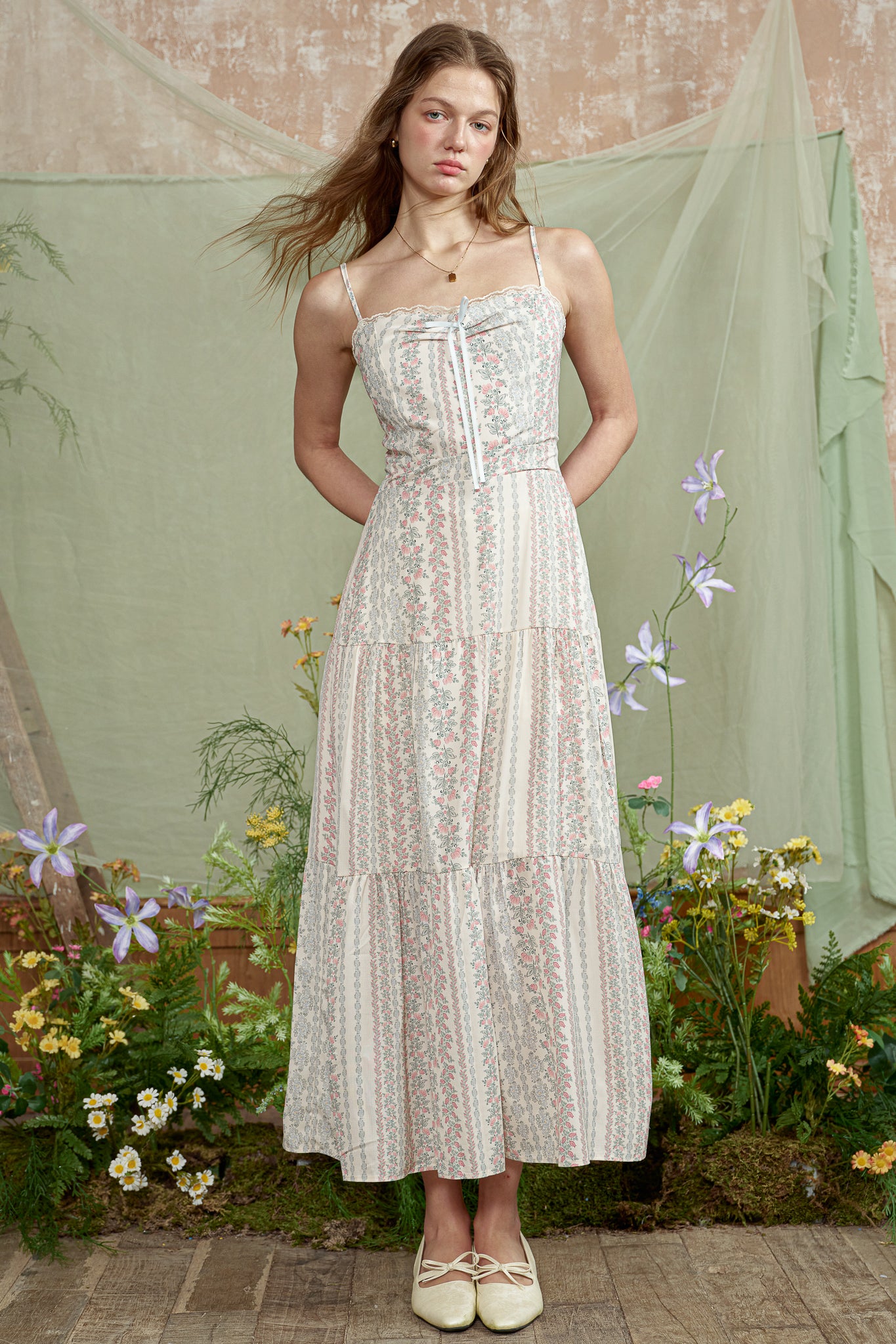 RP2811 - Pastel Rosette Pathway Dress (2S-2M-2L)
