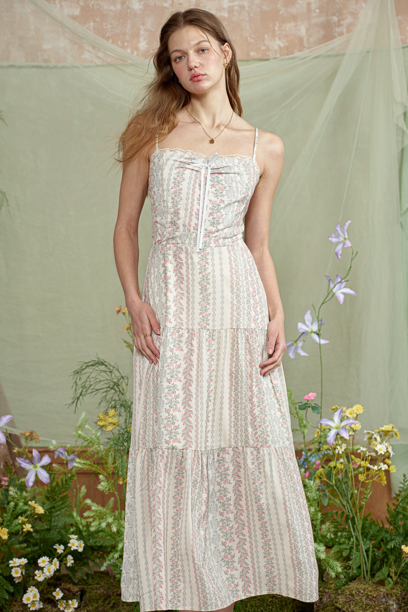 RP2811 - Pastel Rosette Pathway Dress (2S-2M-2L)