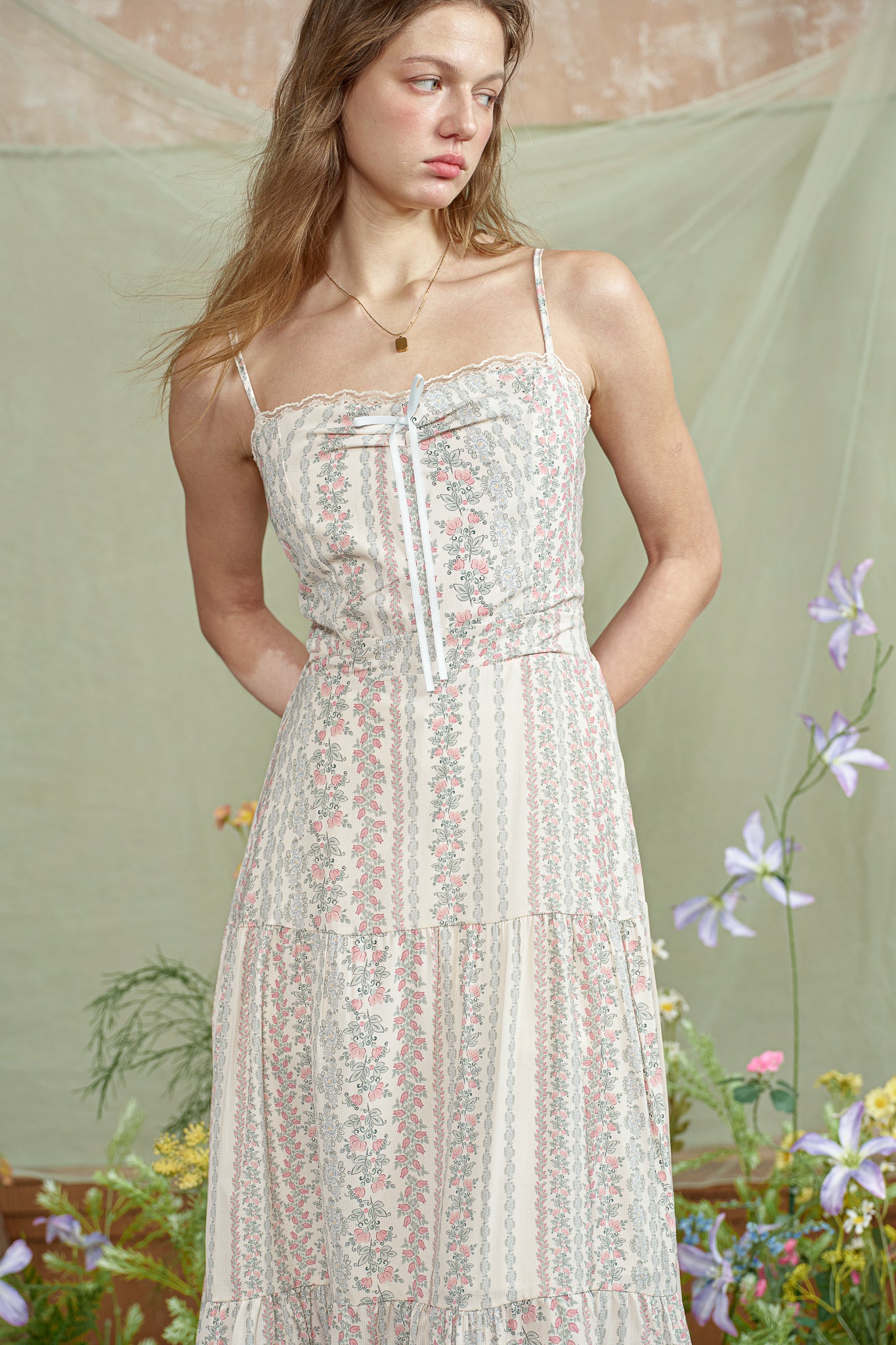 RP2811 - Pastel Rosette Pathway Dress (2S-2M-2L)