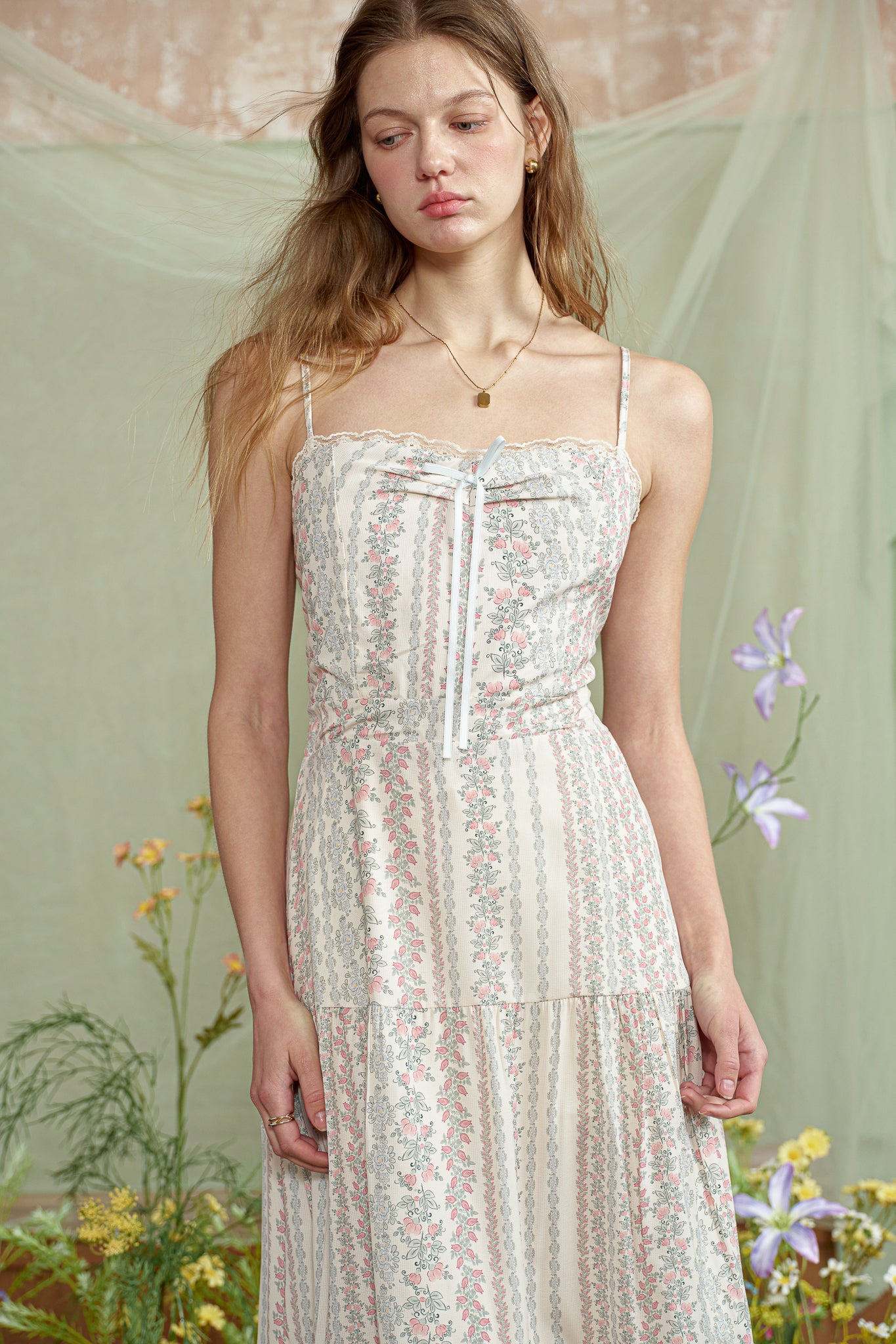 RP2811 - Pastel Rosette Pathway Dress (2S-2M-2L)
