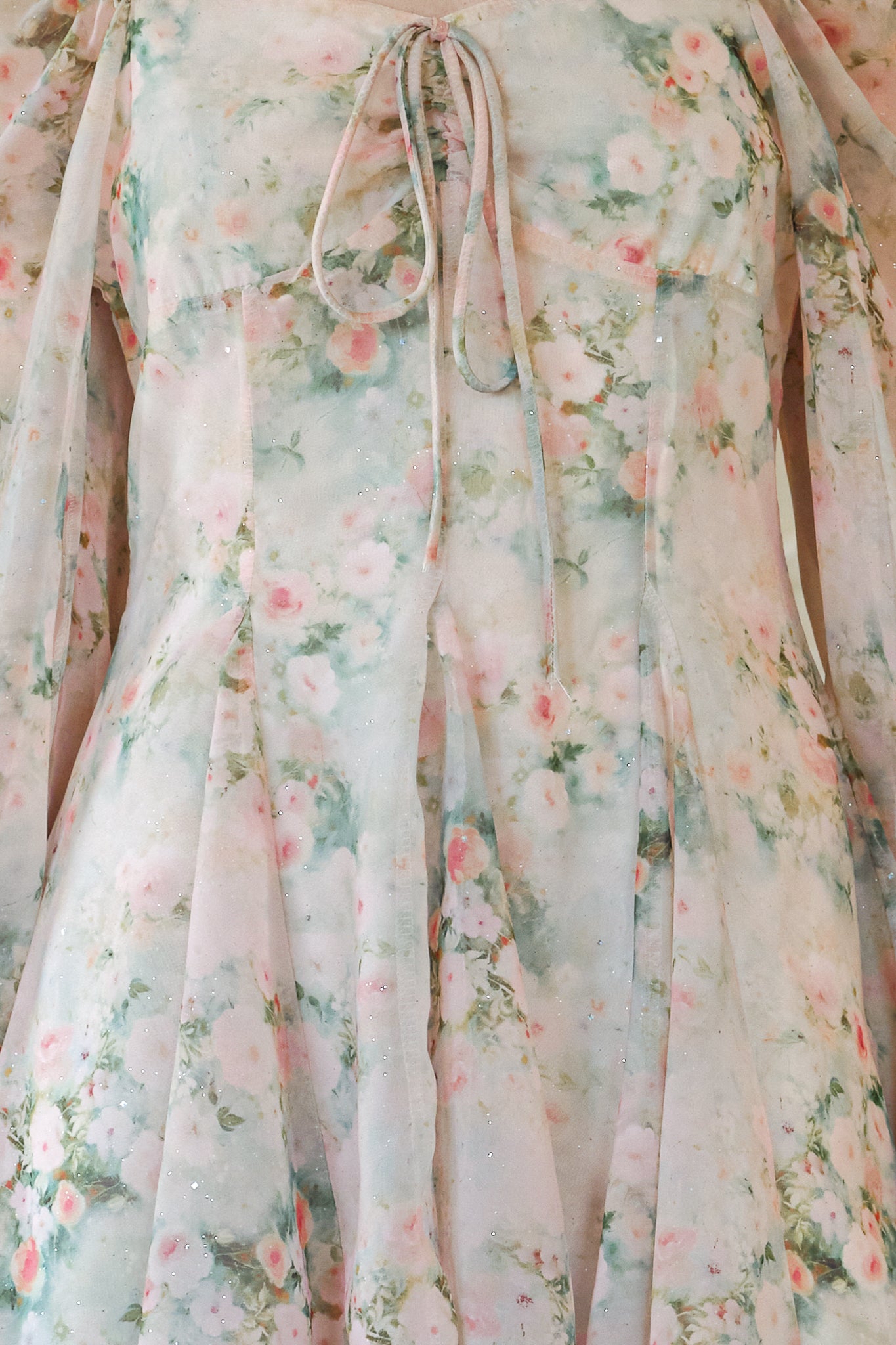 RP2582 - Garden Party Floral Dress with Shimmer (2S-2M-2L)