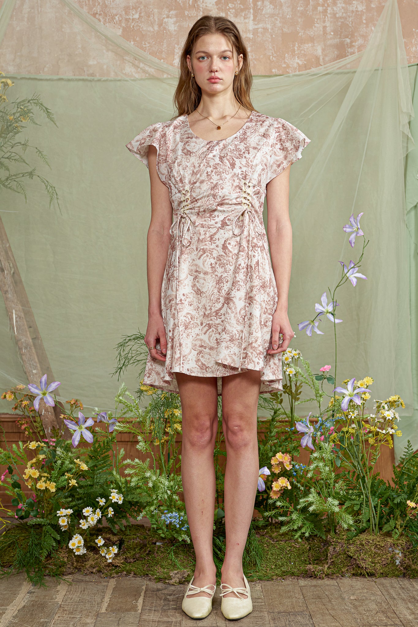 RP2830 - Rococo Rose Day Tied Dress (2S-2M-2L)