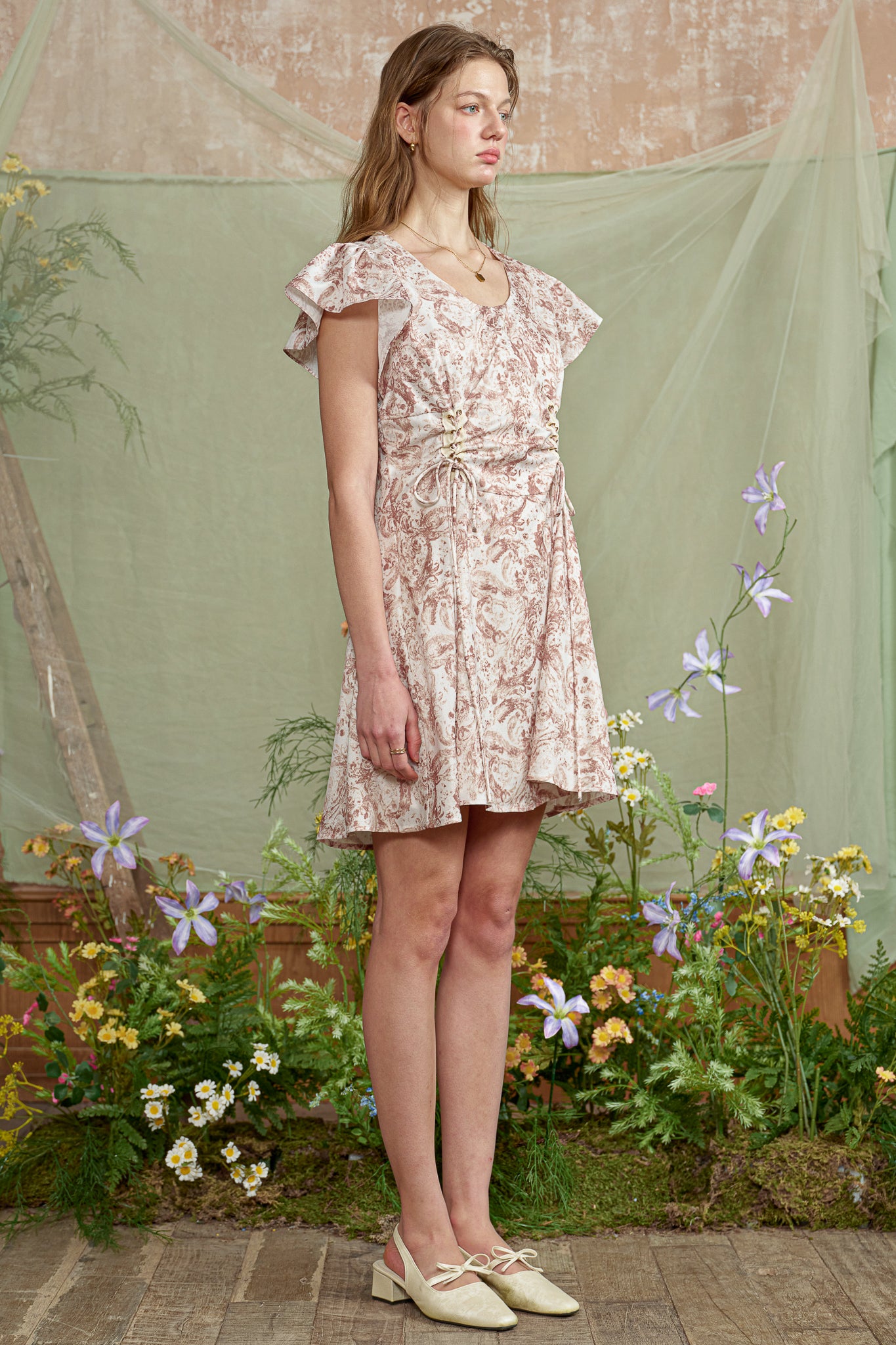 RP2830 - Rococo Rose Day Tied Dress (2S-2M-2L)