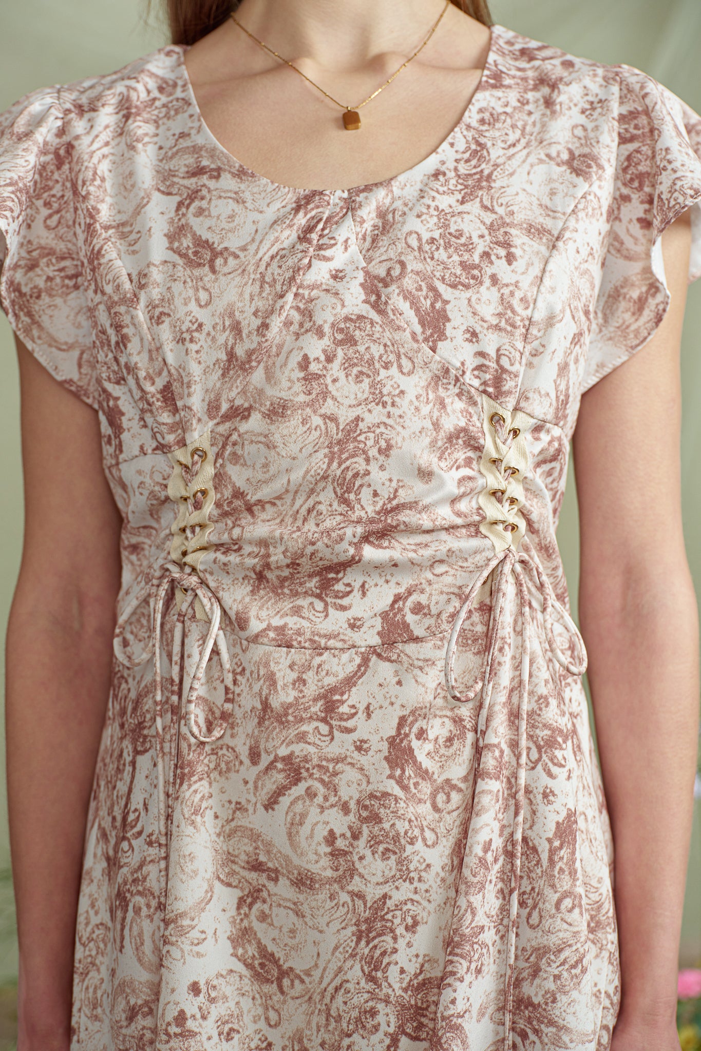 RP2830 - Rococo Rose Day Tied Dress (2S-2M-2L)