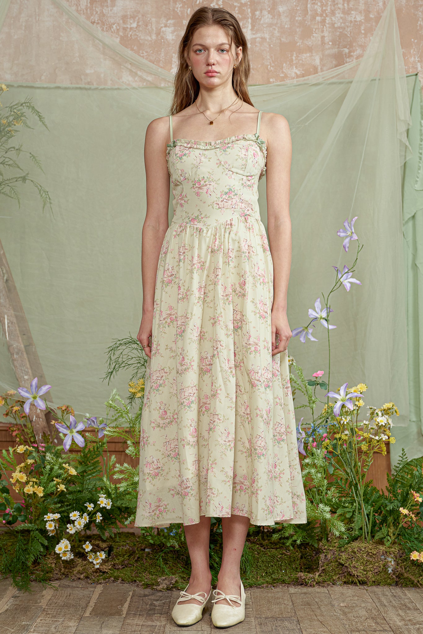 RP2782 - Cottage Whispers Midi Dress (2S-2M-2L)