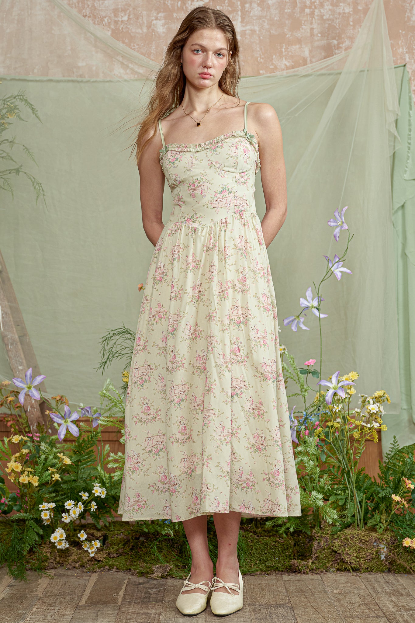 RP2782 - Cottage Whispers Midi Dress (2S-2M-2L)