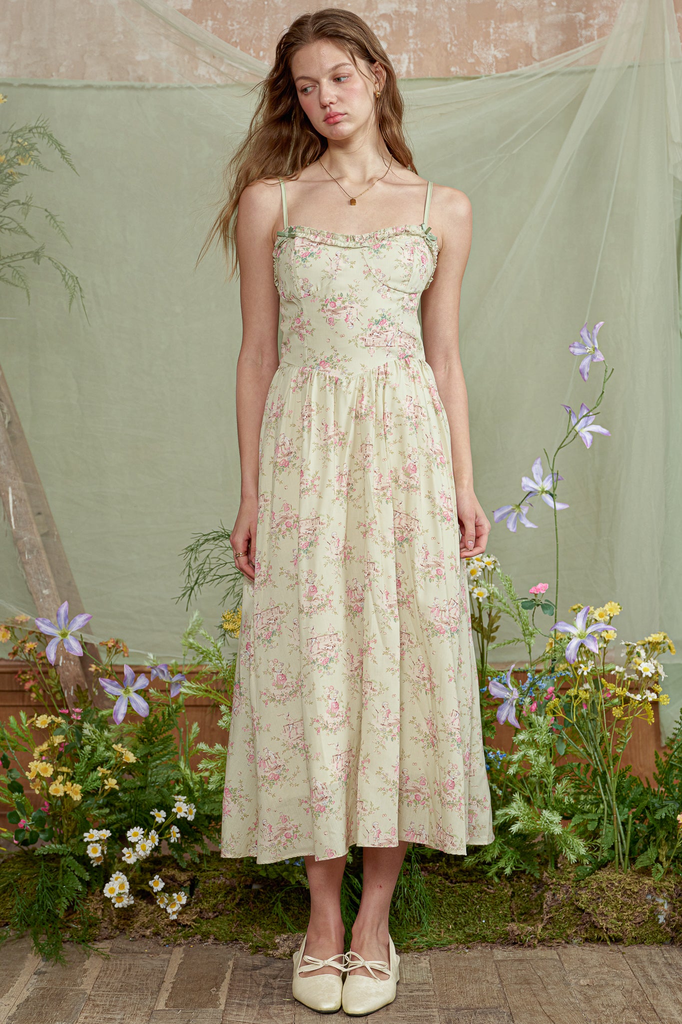 RP2782 - Cottage Whispers Midi Dress (2S-2M-2L)