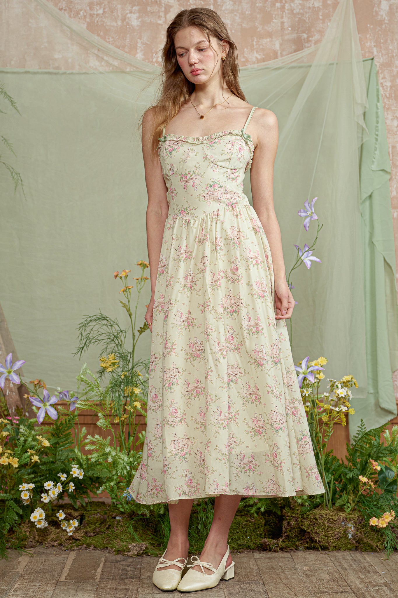 RP2782 - Cottage Whispers Midi Dress (2S-2M-2L)