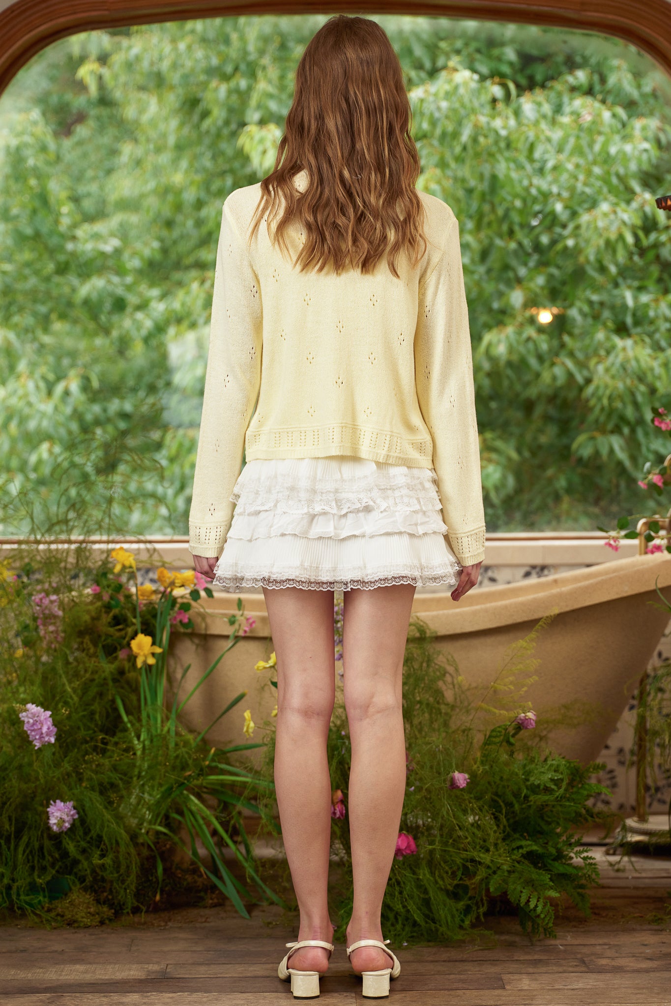 RP2847 - Lemon Drop Eyelet Knit Set (2S-2M-2L)