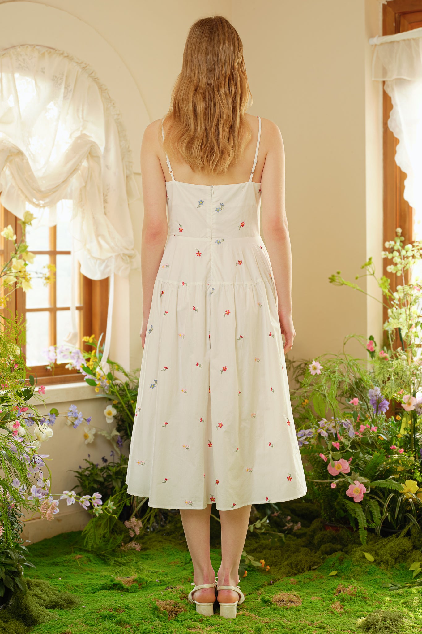 RP2294 - Cotton Embroidered Summer Dress (2S-2M-2L)