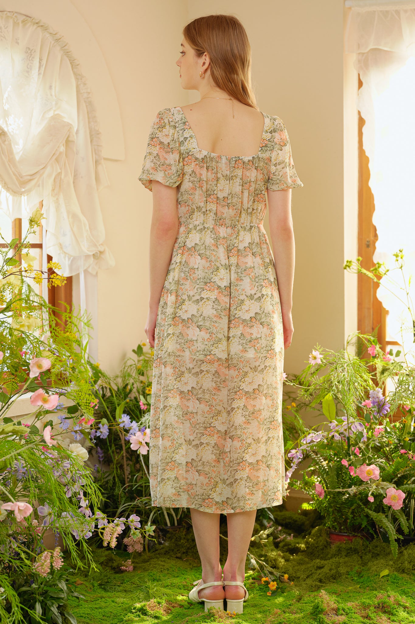 RP2393 - Garden Party Split Dress (2S-2M-2L)
