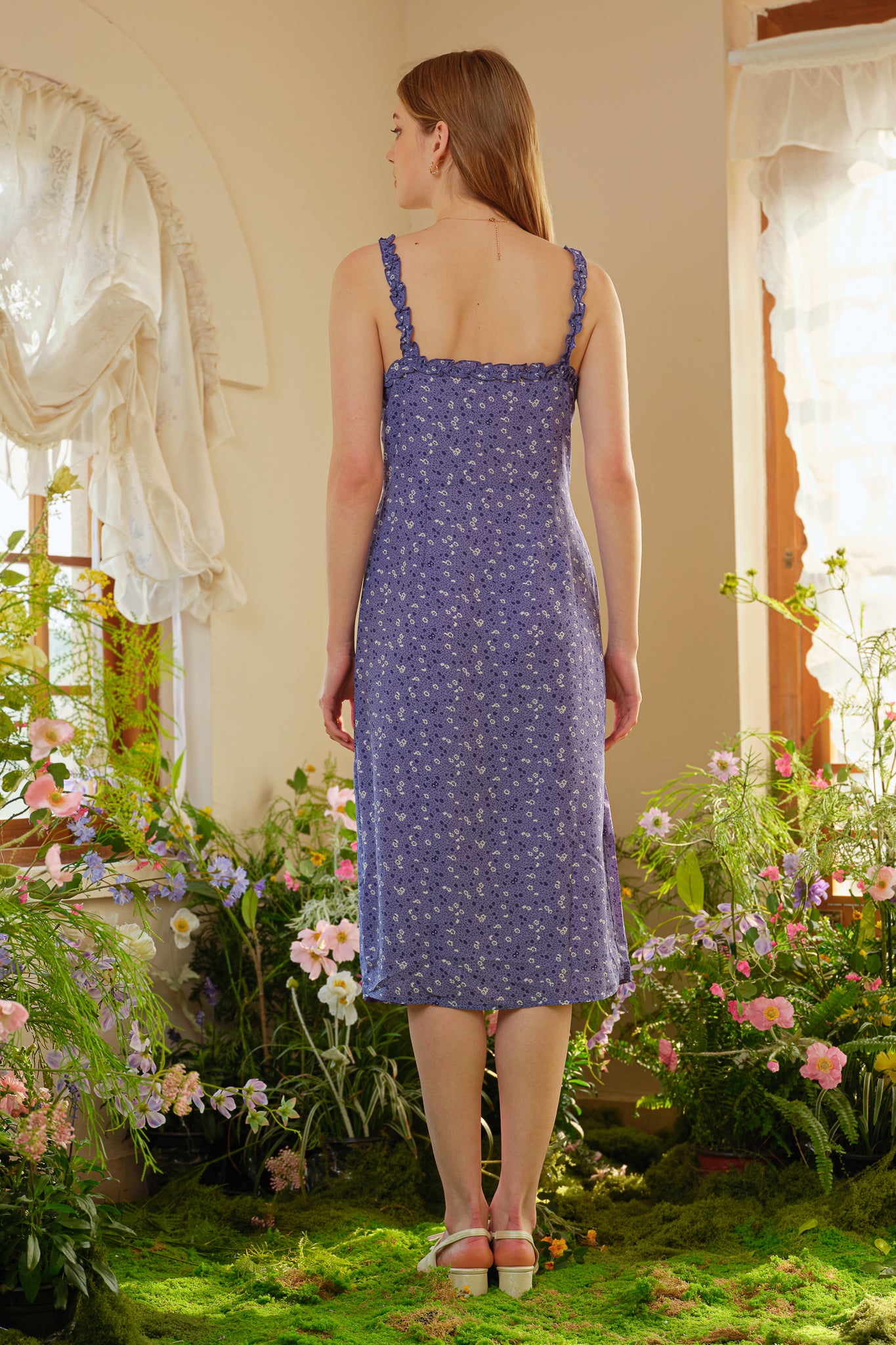 RP2314 - Lilac Dream Floral Sundress (2S-2M-2L)
