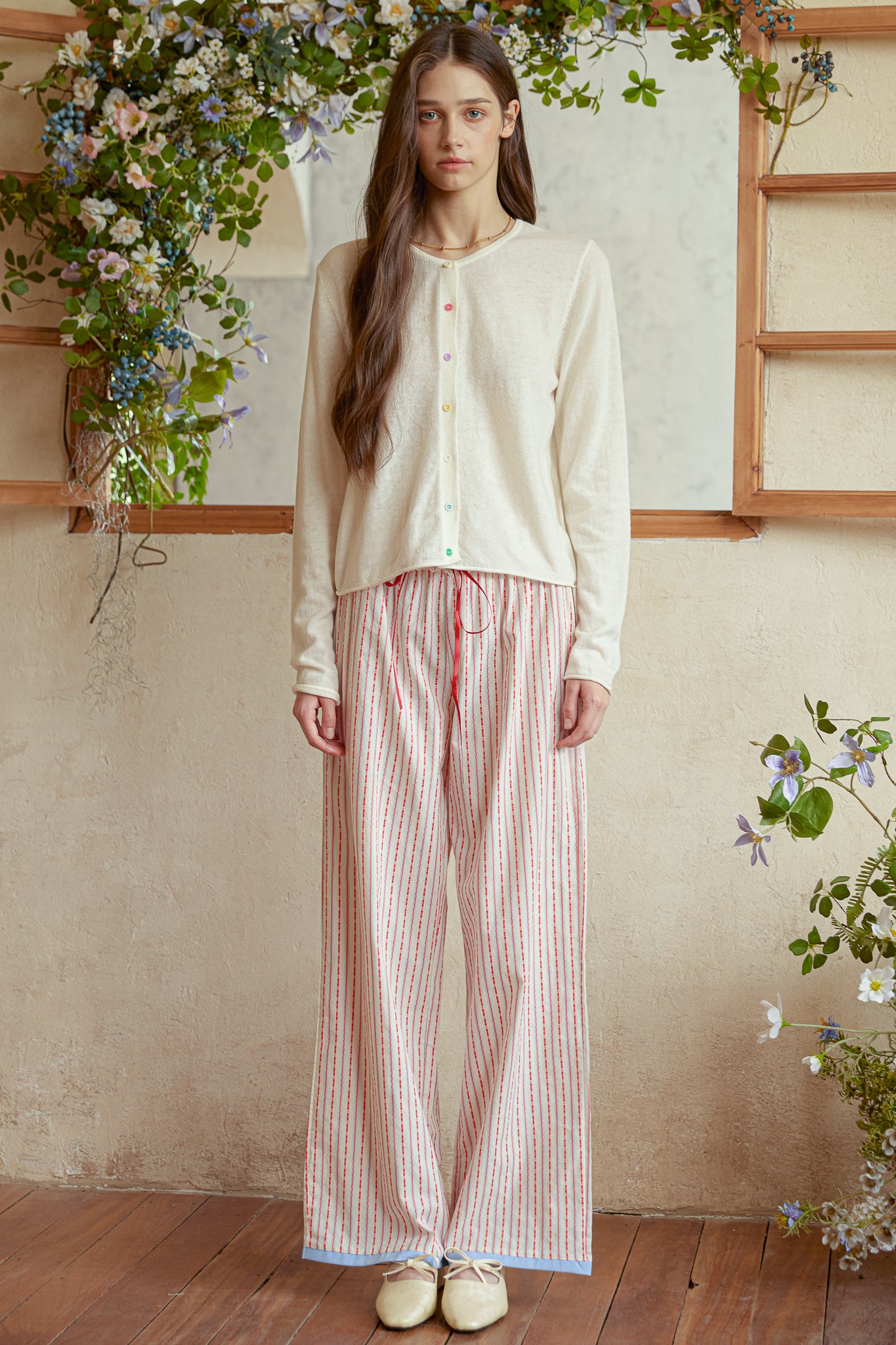 RP2982 - Peppermint Stripe Lounge Pants (2S-2M-2L)