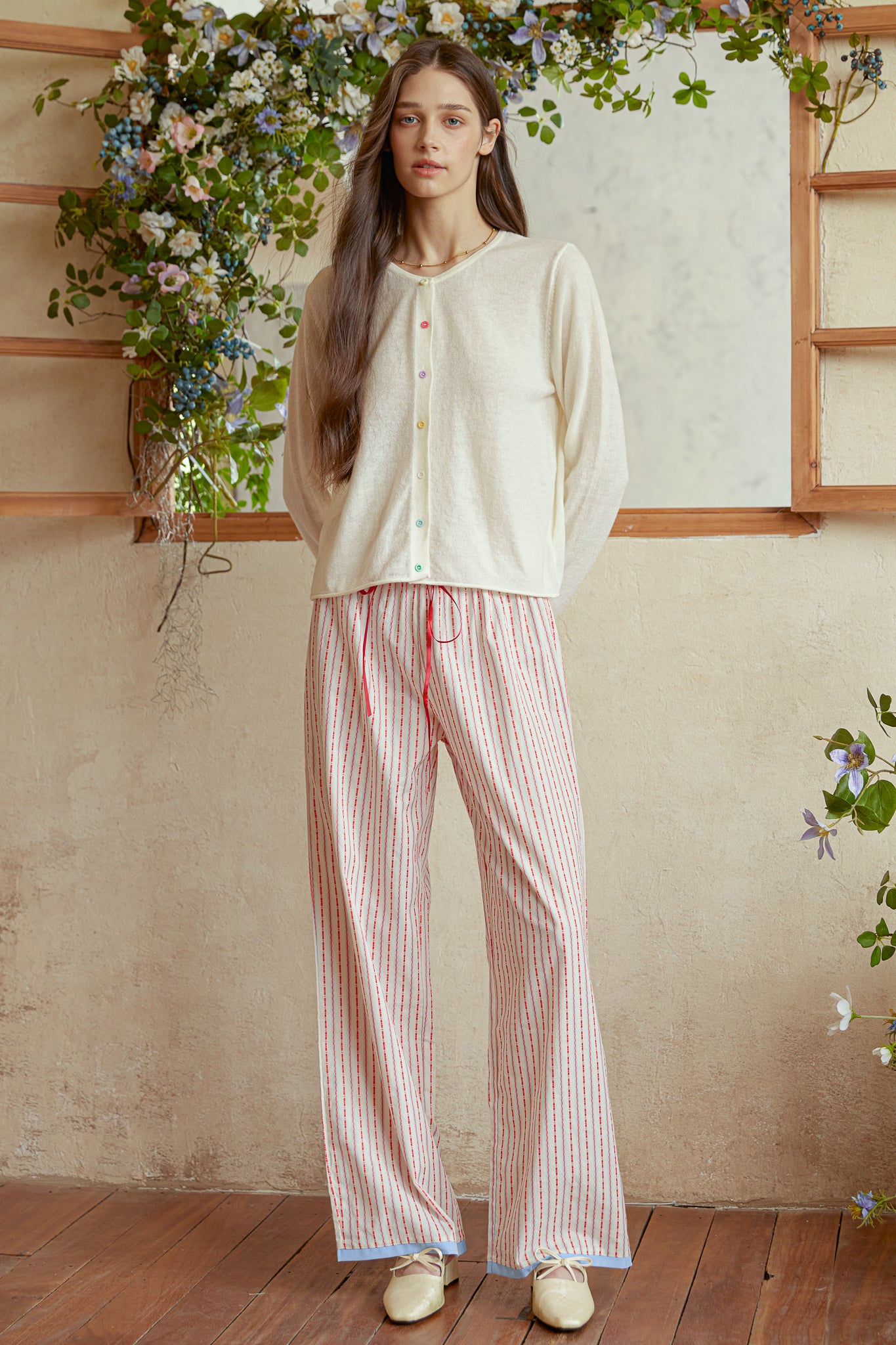 RP2982 - Peppermint Stripe Lounge Pants (2S-2M-2L)