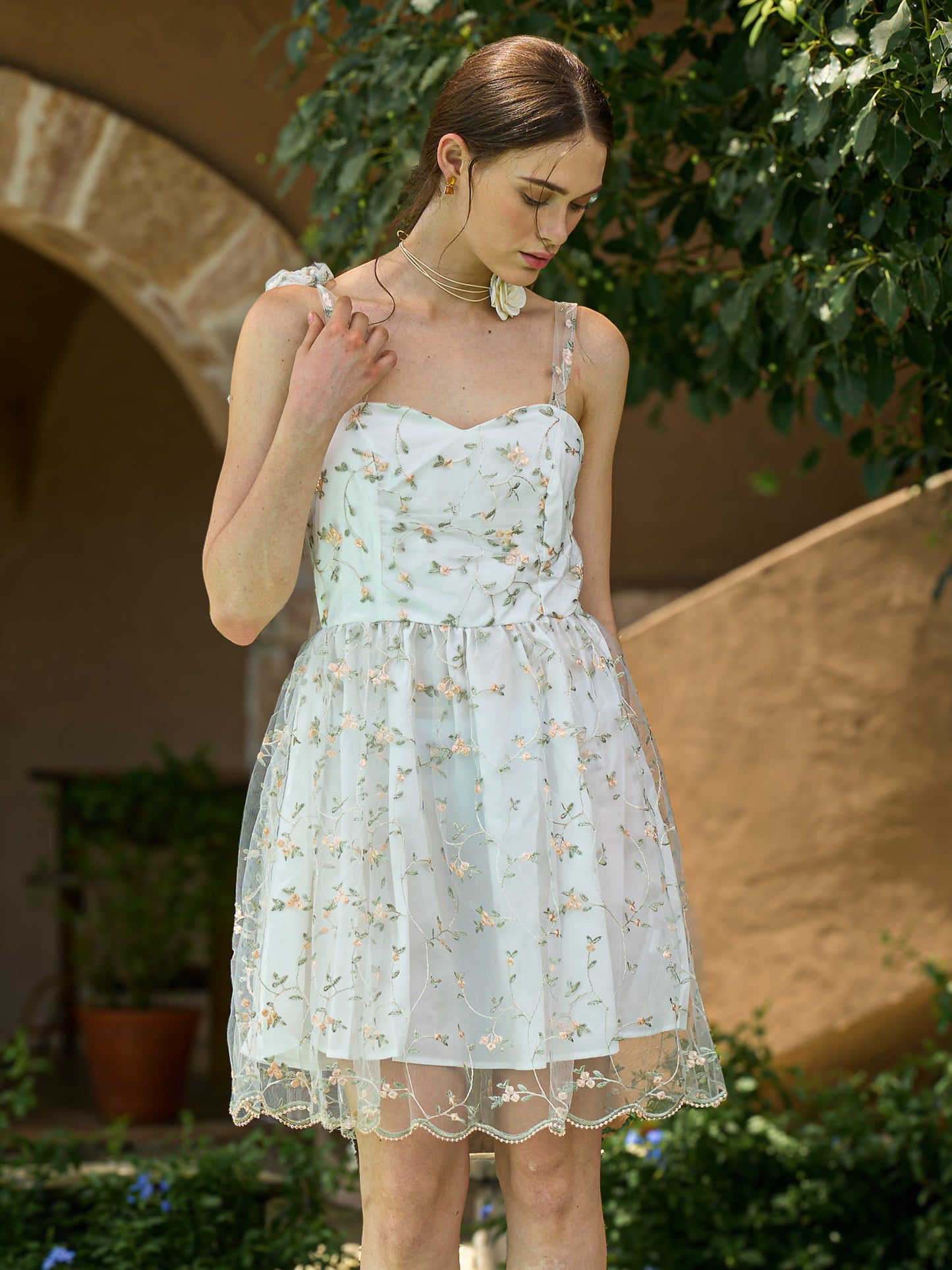 Dreamy Embroidered Sundress (2S-2M-2L)