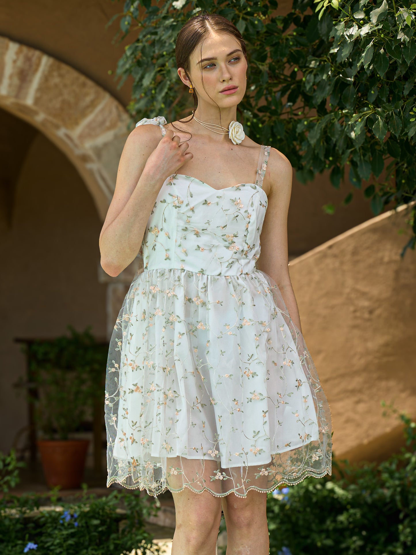 Dreamy Embroidered Sundress (2S-2M-2L)