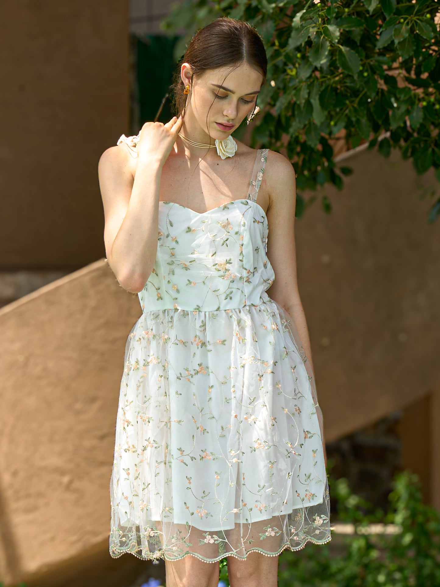 Dreamy Embroidered Sundress (2S-2M-2L)