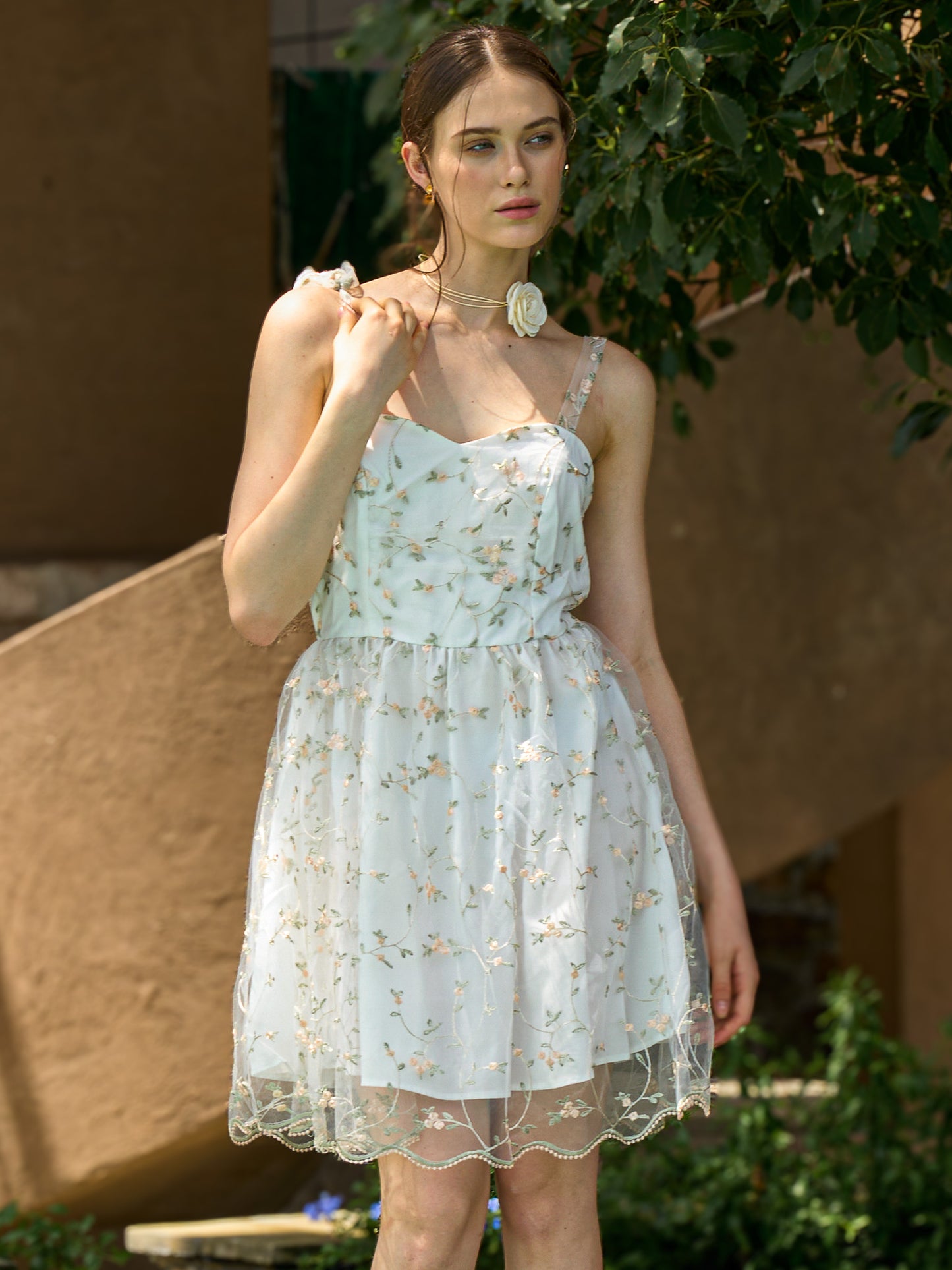 Dreamy Embroidered Sundress (2S-2M-2L)