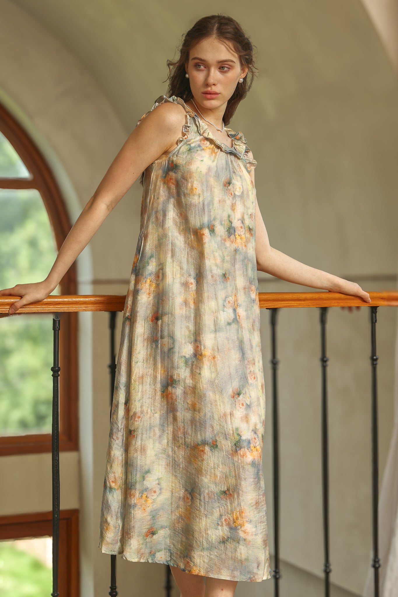 Watercolor Dream Maxi Dress (2S-2M-2L)