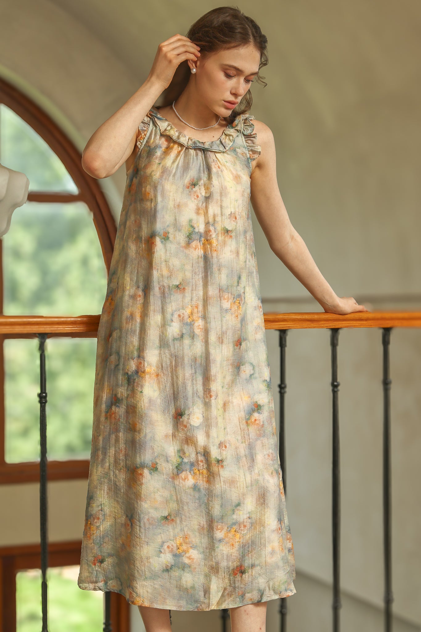 Watercolor Dream Maxi Dress (2S-2M-2L)