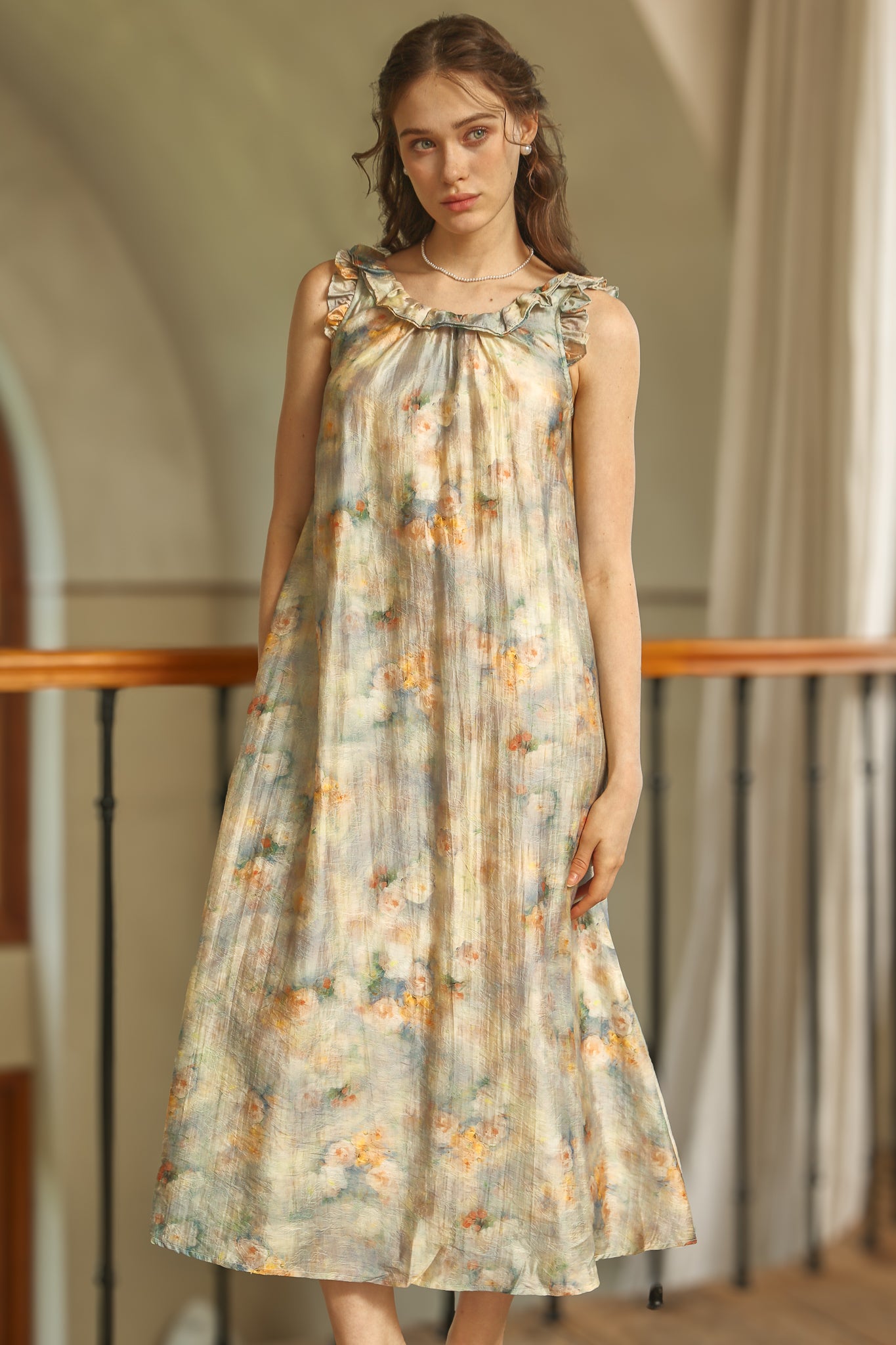 Watercolor Dream Maxi Dress (2S-2M-2L)